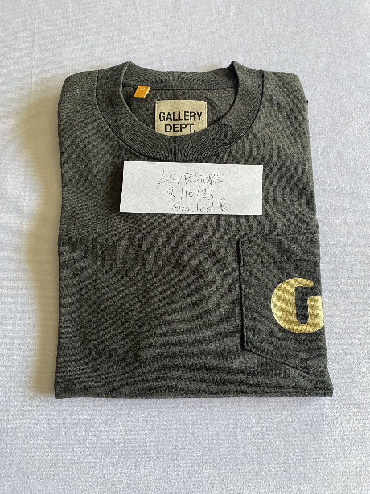 Gallery Dept. Gallery Dept. COLLECTOR S/S RAINBOW POCKET TEE MEDIUM Size US M / EU 48-50 / 2 - 4 Thumbnail