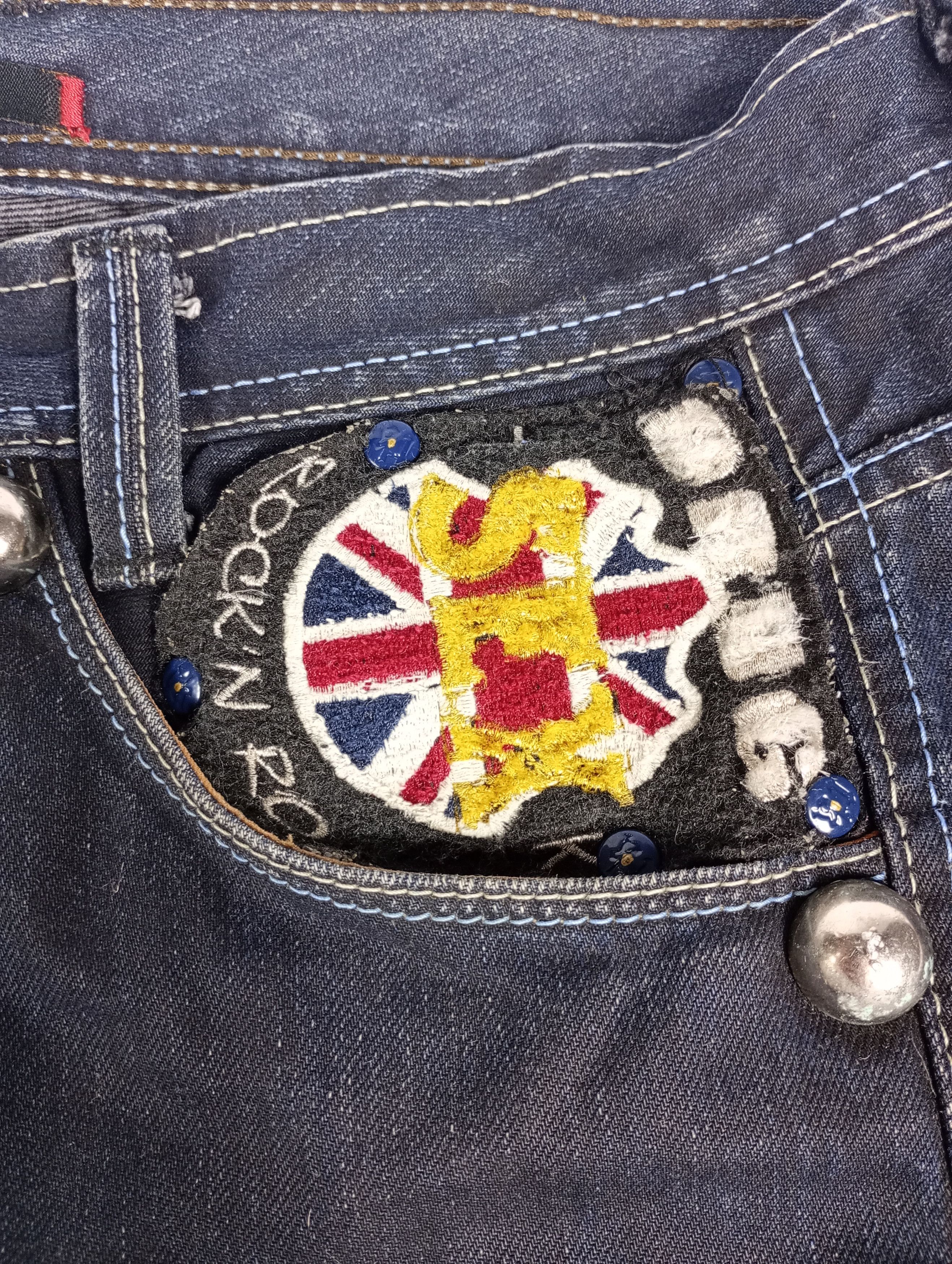 Japanese Brand × Takashi Murakami × Takeshy Kurosawa Takeshy Kurosawa Jeans Size US 34 / EU 50 - 3 Thumbnail