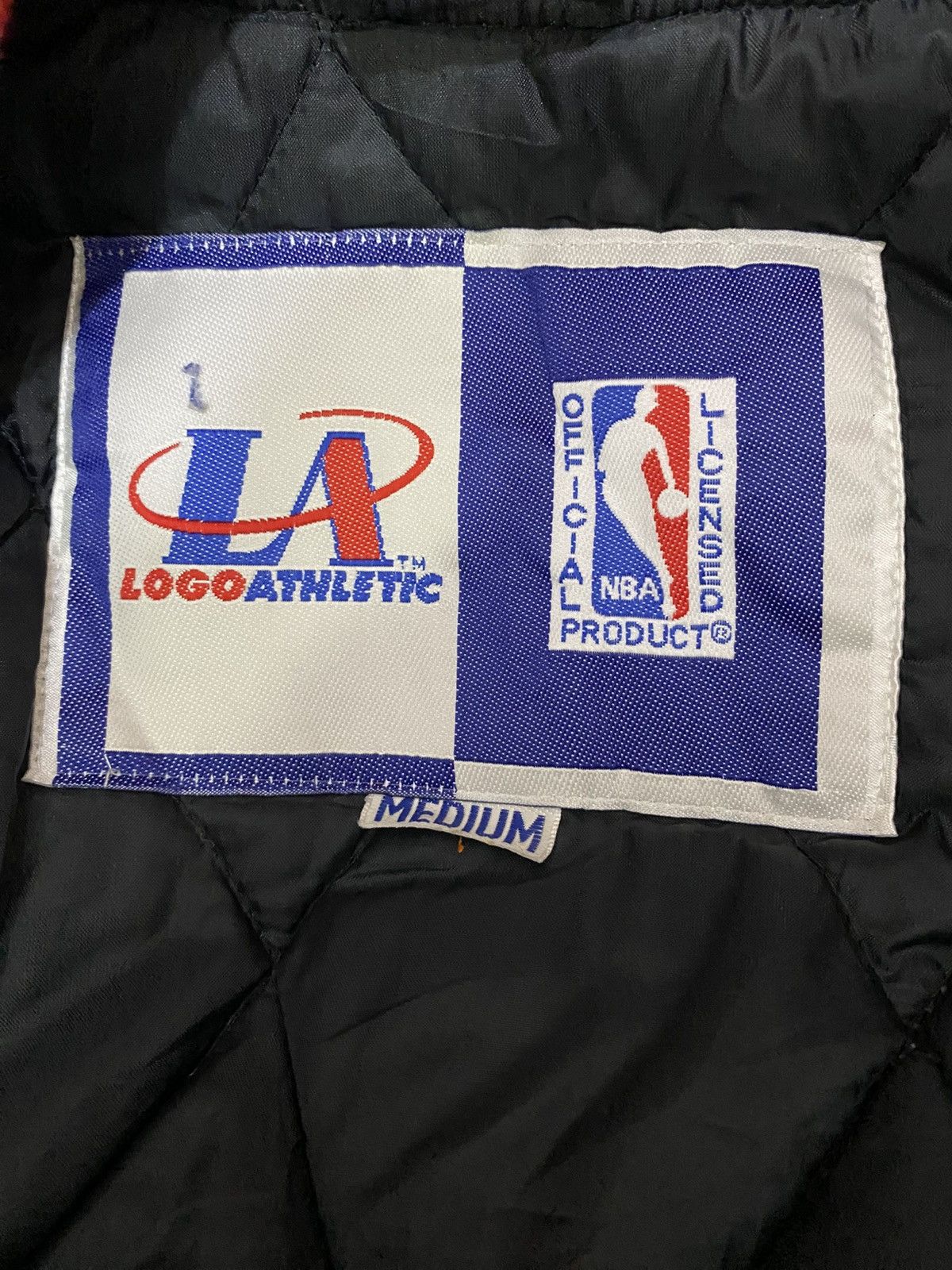 NBA × Vintage Vintage 90s Chicago Bulls Los Angeles Jacket Size US M / EU 48-50 / 2 - 11 Thumbnail