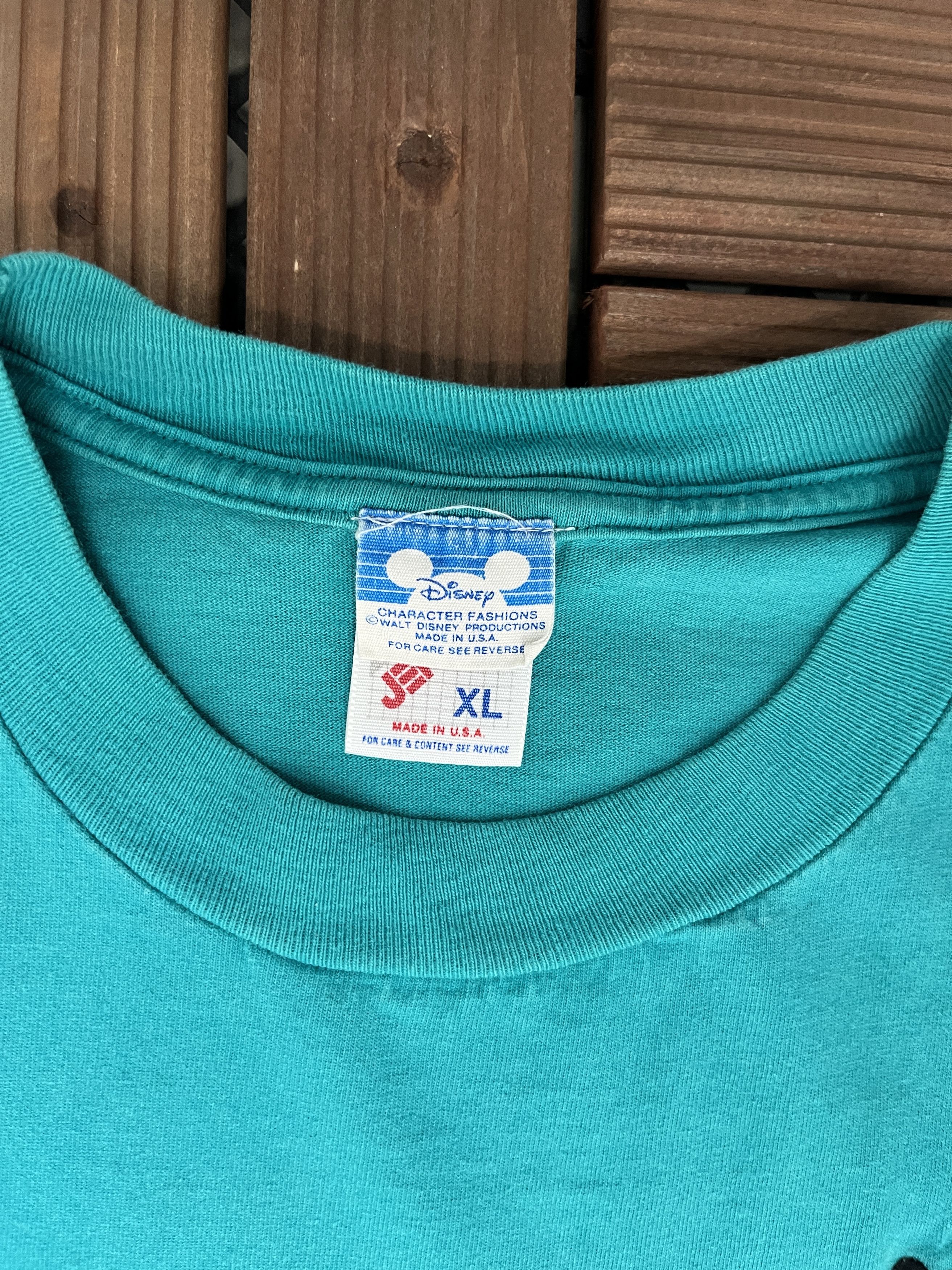 Vintage Mickey Mouse Embroidered Vintage Made in USA T-Shirt Tee Size US XL / EU 56 / 4 - 5 Thumbnail