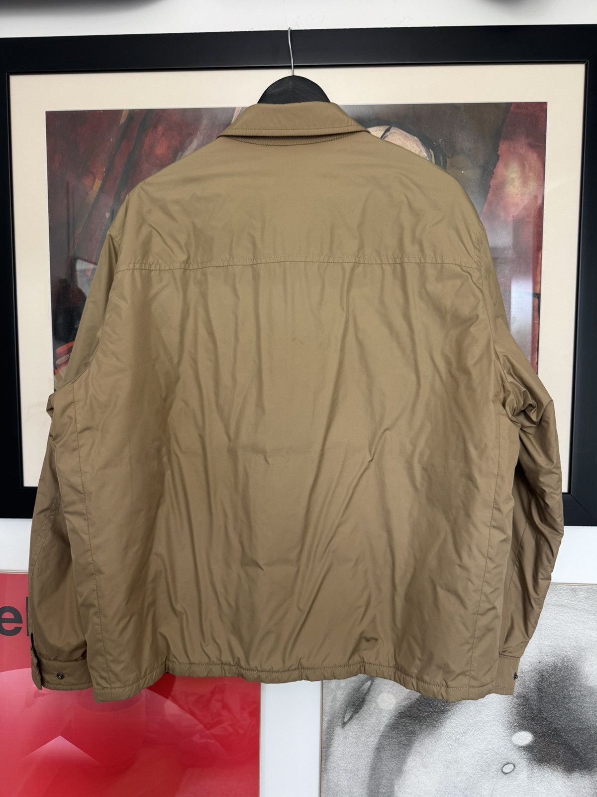 Burberry Vintage Burberry Beige Casual Jacket 90s Streetwear Designer Size US L / EU 52-54 / 3 - 2 Thumbnail