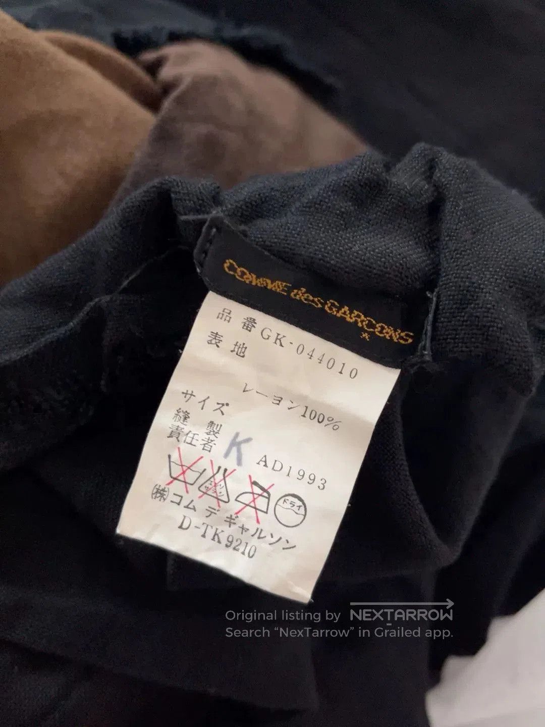 CDG by Comme des Garcons Comme des Garcons 1993 Square Scarf. Size ONE SIZE - 3 Thumbnail