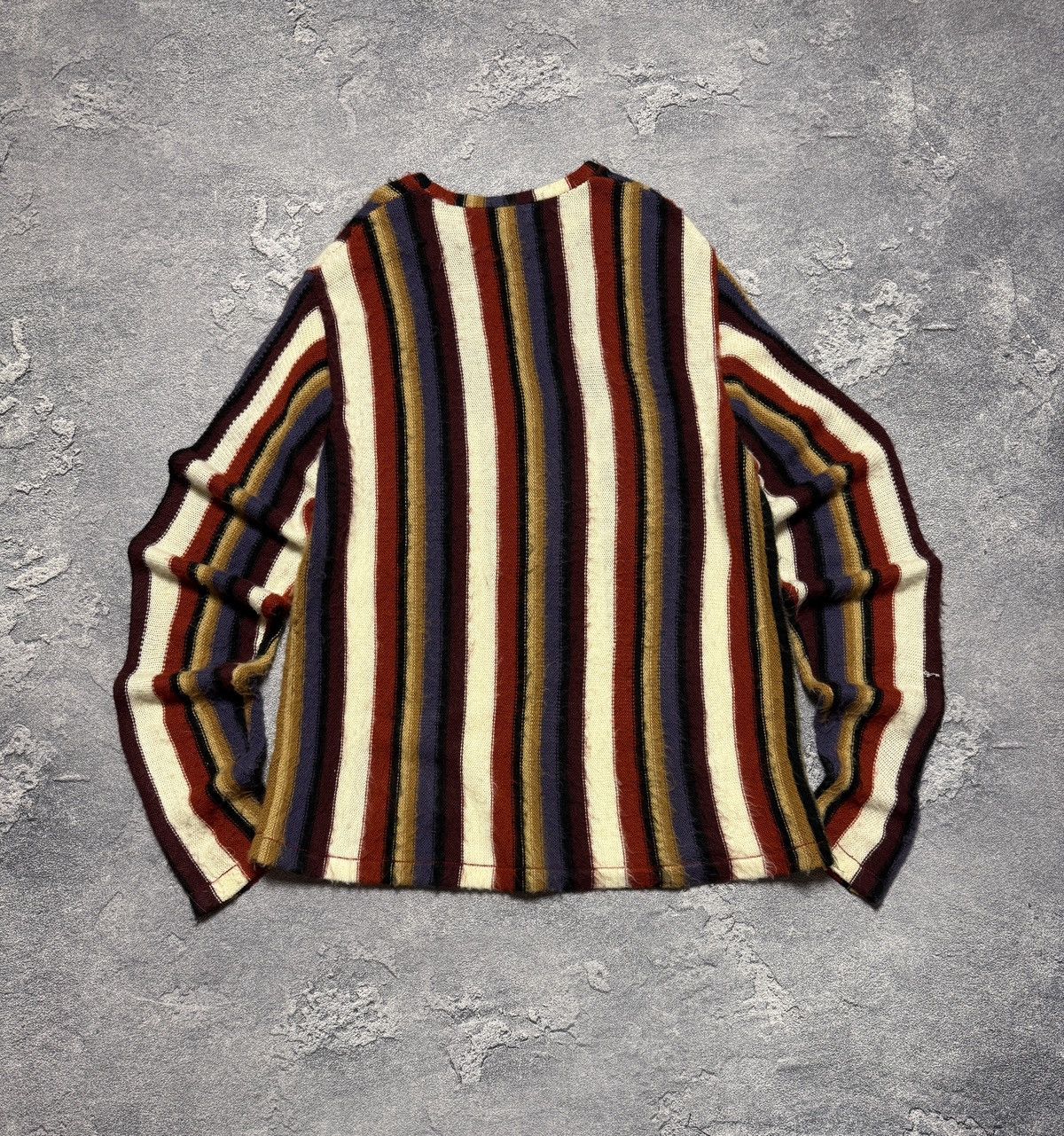 Stussy Stussy Sweater Vertical Striped Size US XL / EU 56 / 4 - 2 Thumbnail
