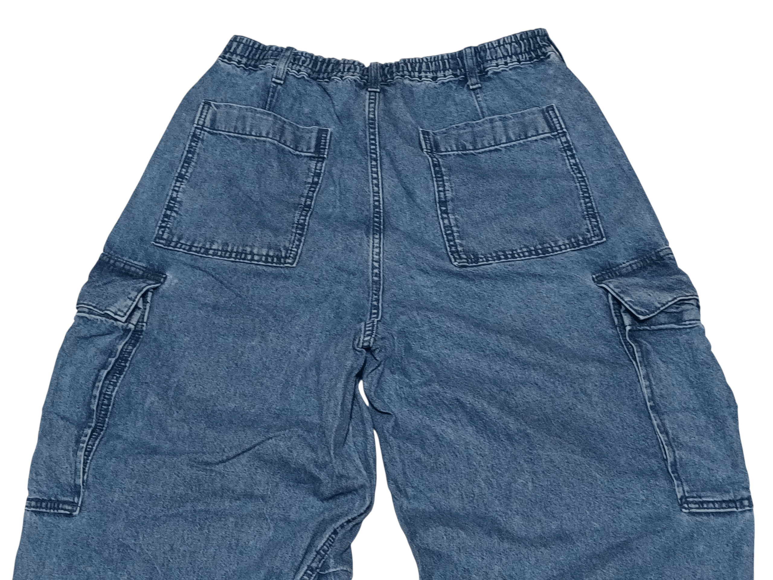 GU Denim Parachute Pants Size US 31 - 5 Thumbnail