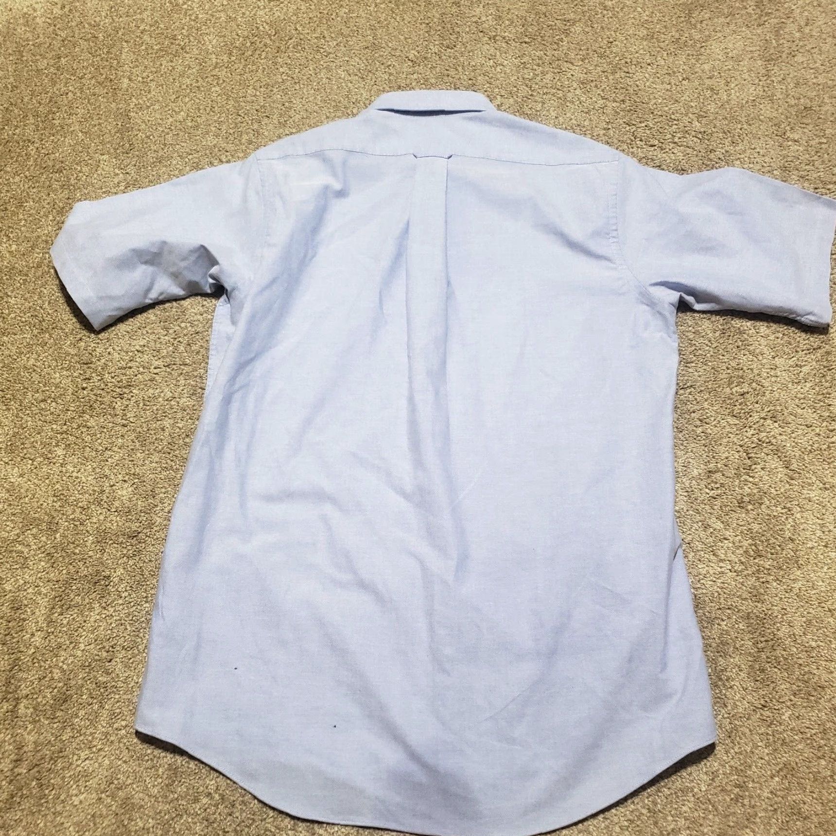 Izod VINTAGE IZOD Men's Dress Shirt Long Sleeve Button-Up Cotton Blue Classic 15.5 Size US M / EU 48-50 / 2 - 7 Thumbnail