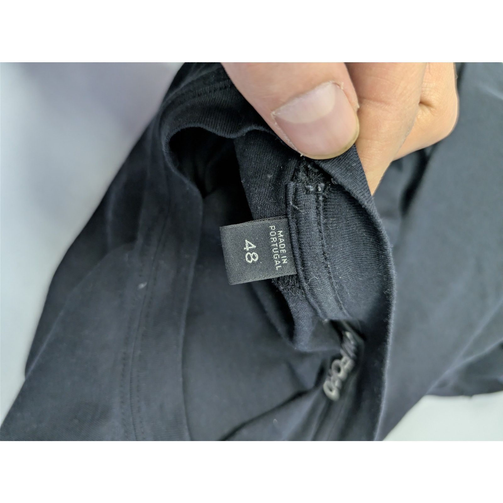 Tom Ford o1rshd1 CC20 Short Sleeve Crewneck T-Shirt in Black Size US M / EU 48-50 / 2 - 20 Thumbnail