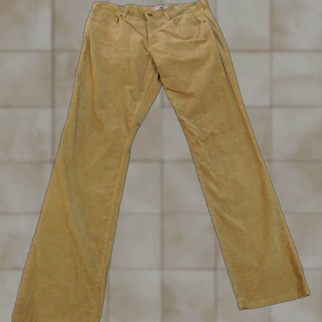 Vince vince pants Mens 34x32 Corduroy Brown Straight Classic Modern City Italy Pants Regular 34 Brown Cotton Corduroy Straight Chino City Mens Size US 34 / EU 50 - 1 Thumbnail
