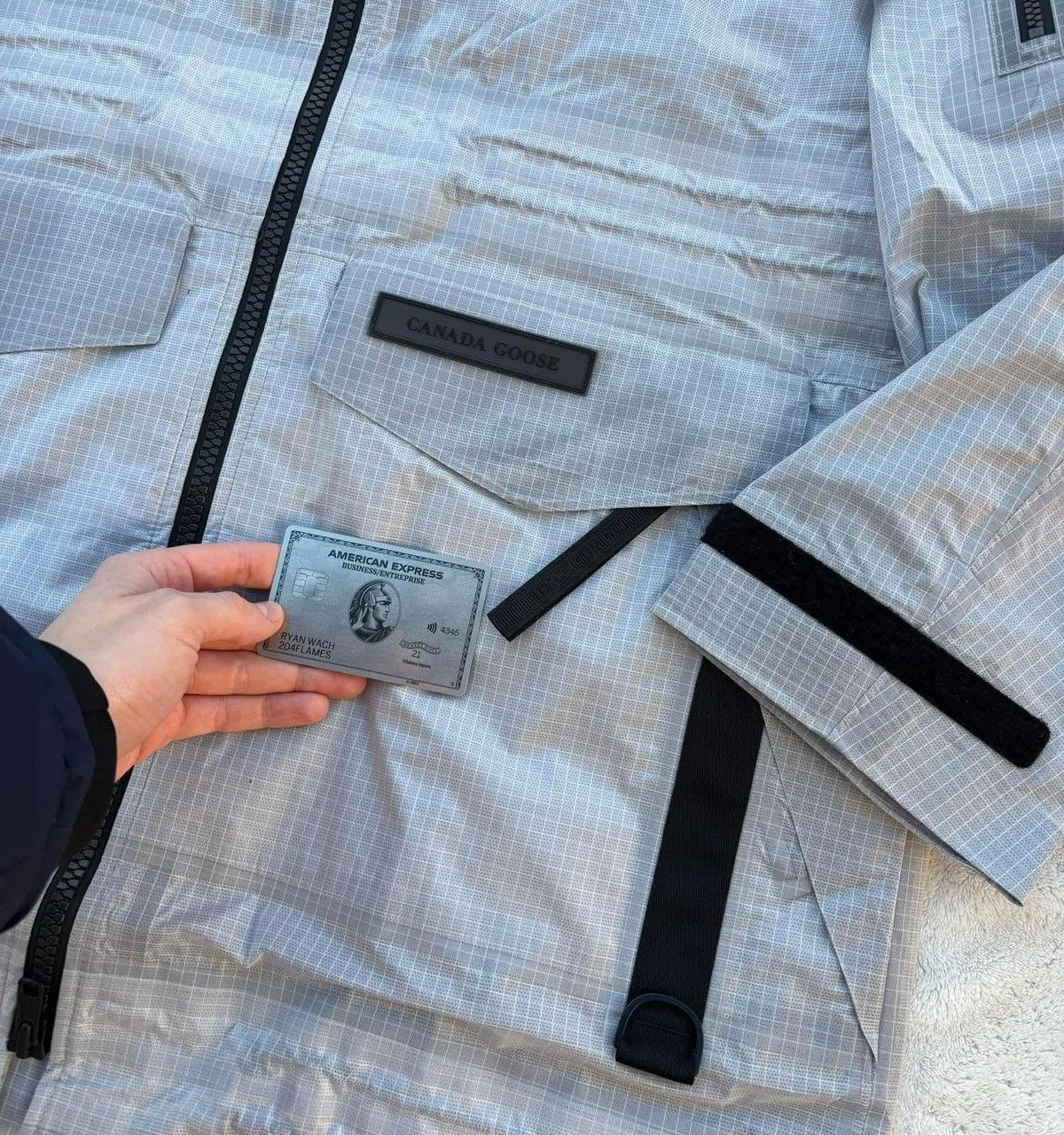 Canada Goose Canada Goose Static Grey Resolute Shell Jacket Size US S / EU 44-46 / 1 - 3 Thumbnail
