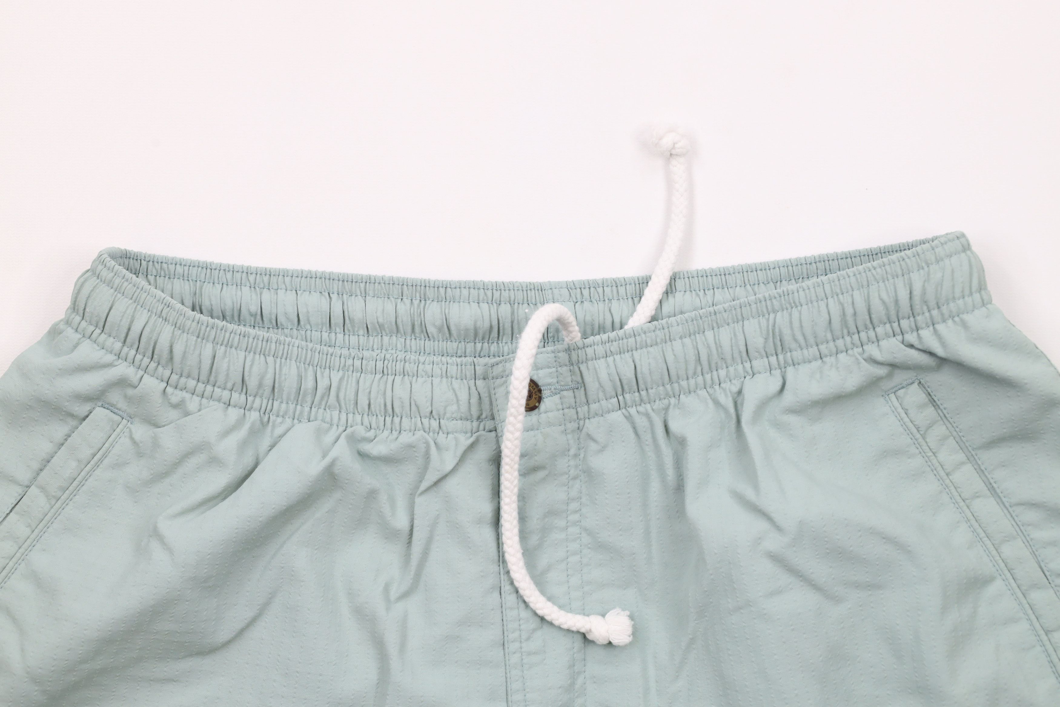 Tommy Bahama × Vintage Vintage Tommy Bahama Seersucker Lined Shorts Mint Green Size US 34 / EU 50 - 2 Thumbnail
