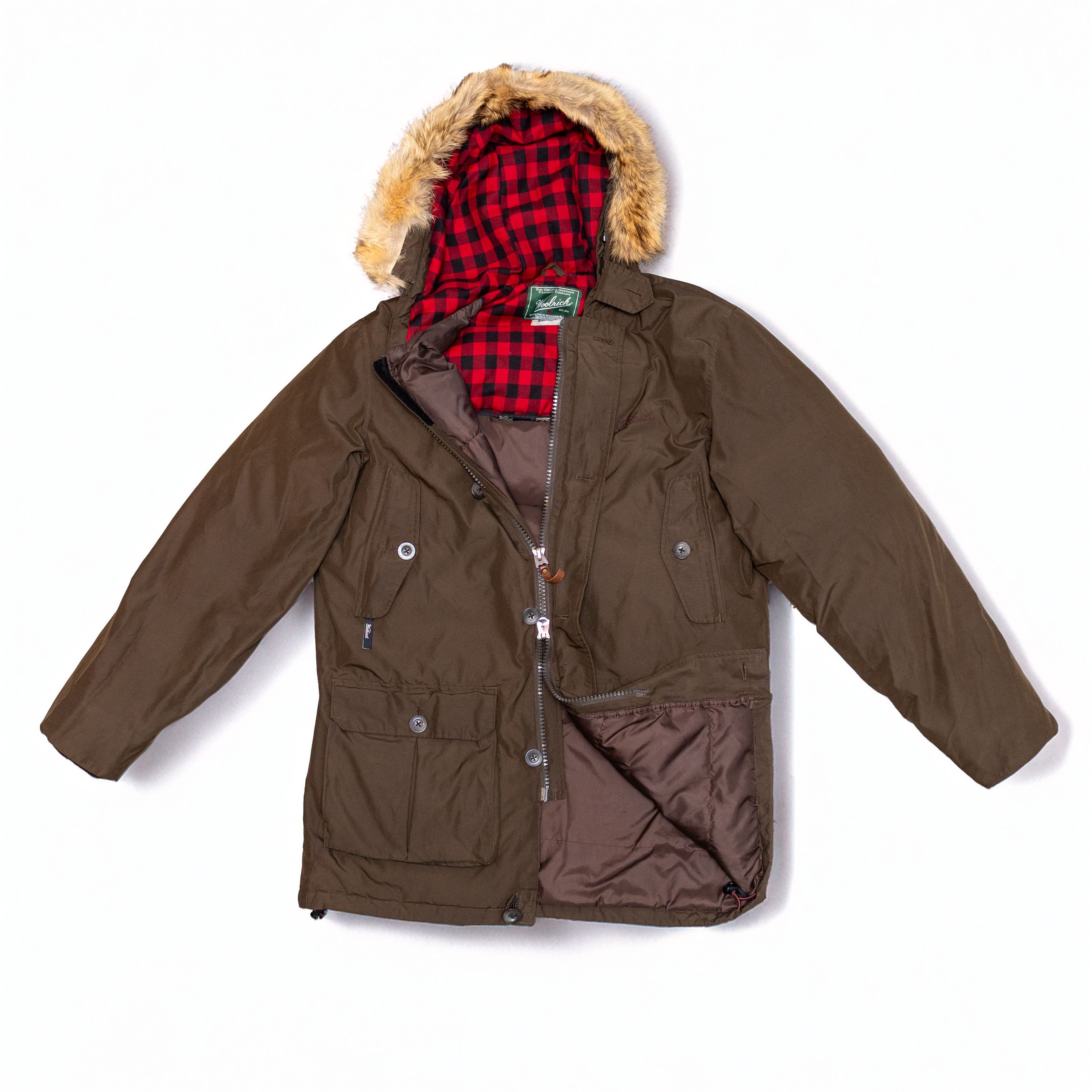 Woolrich Woolen Mills Woolrich Men’s Arctic Parka Jacket with Coyote Fur Hood SZ M Size US M / EU 48-50 / 2 - 2 Thumbnail