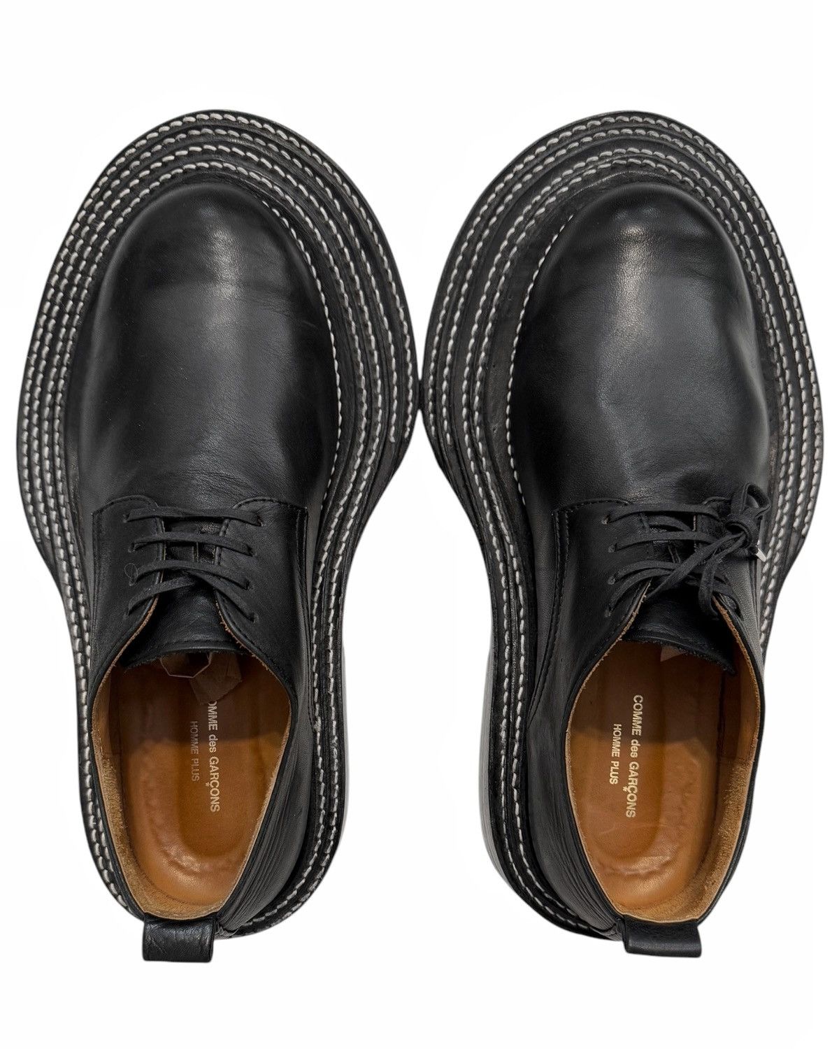 Comme des Garcons RARE SS18 Oversized 5 Layer Welted Sole Derby Size US 8 / EU 41 - 1 Thumbnail
