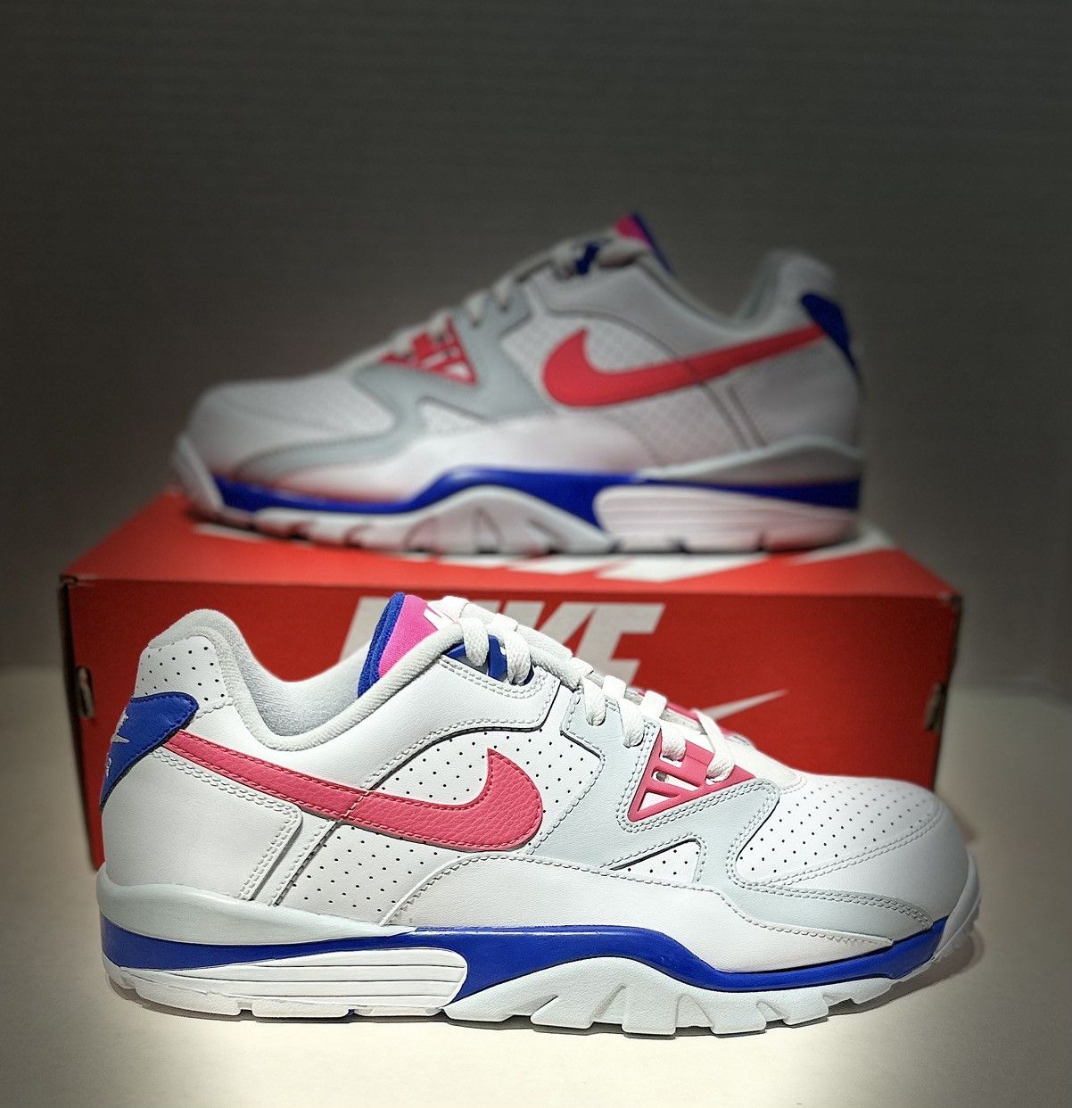 image of Nike Air Cross Trainer 3 Low Shoes in White, Men's (Size 11.5)