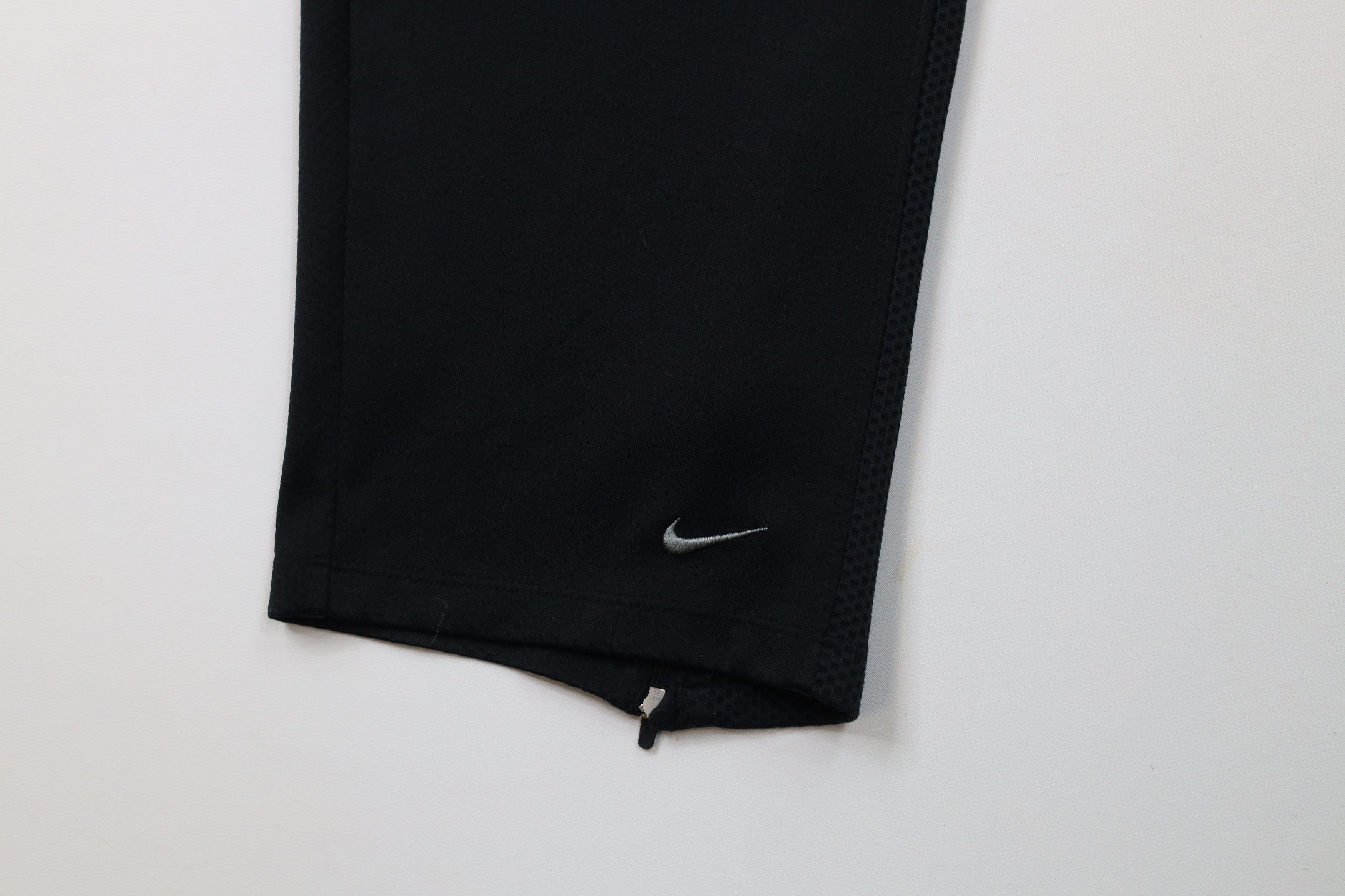 Nike Vintage Nike Scott Mini Swoosh Thermal Knit Wide Leg Pants Size US 34 / EU 50 - 5 Thumbnail