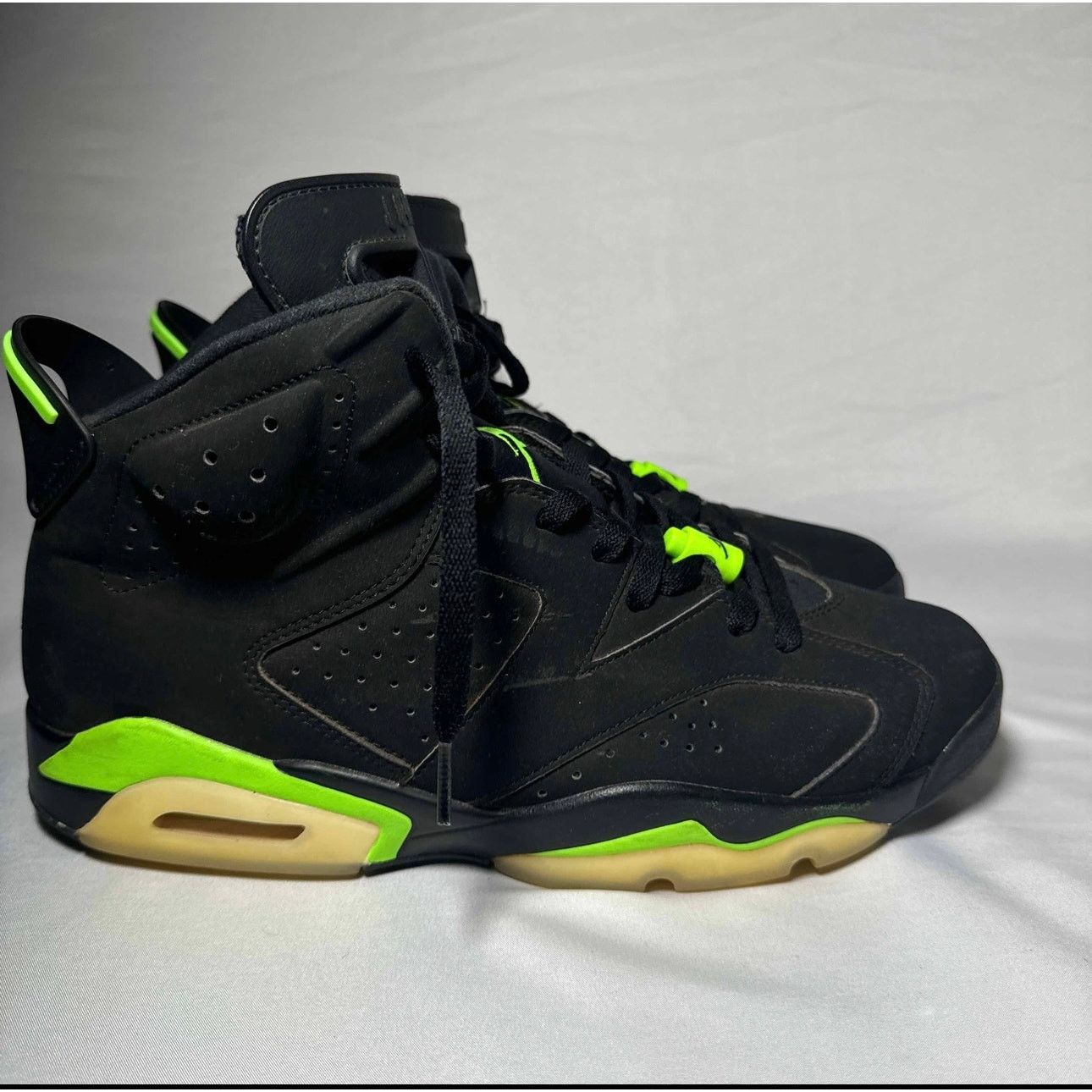 Size 11 - Nike Air Jordan 6 Retro Electric Green Men's Shoes