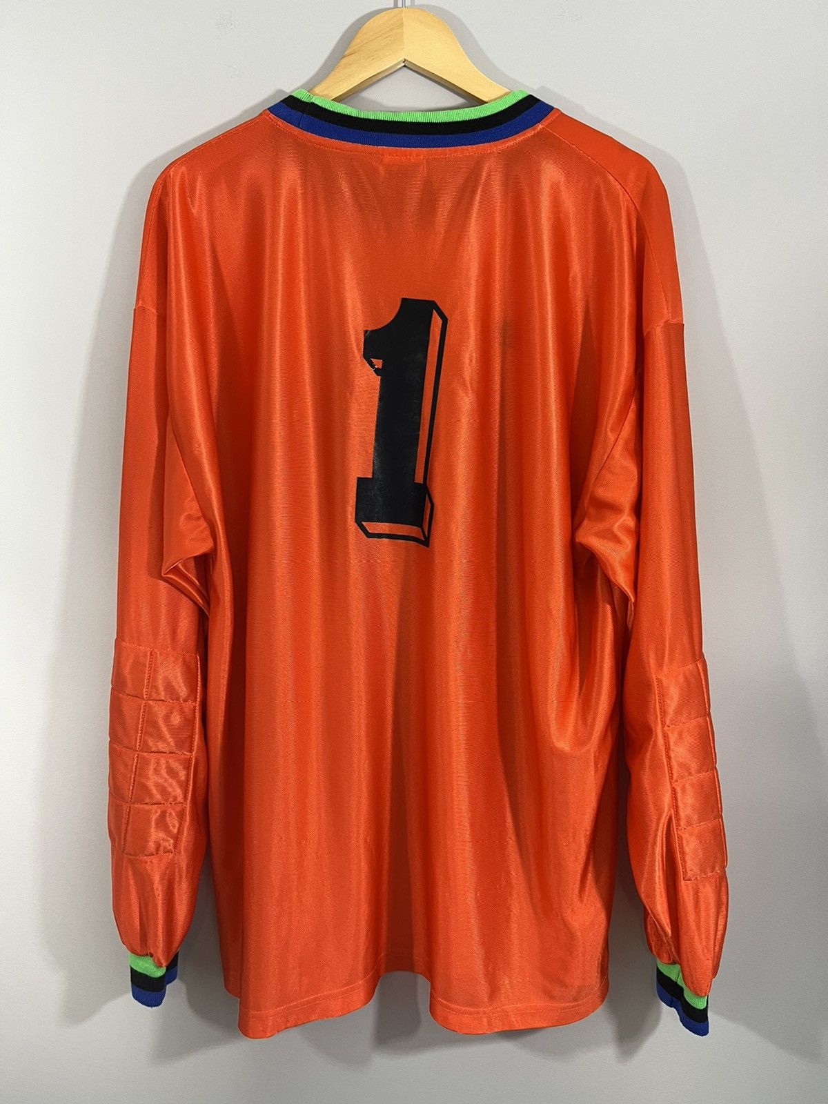 Vintage Distressed San Diego Cali Soccer Goalie Jersey Size US L / EU 52-54 / 3 - 10 Thumbnail
