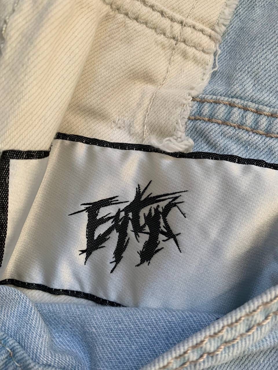 Eytys Benz Blue Patchwork Jeans W32 L34 Size US 32 / EU 48 - 15 Thumbnail