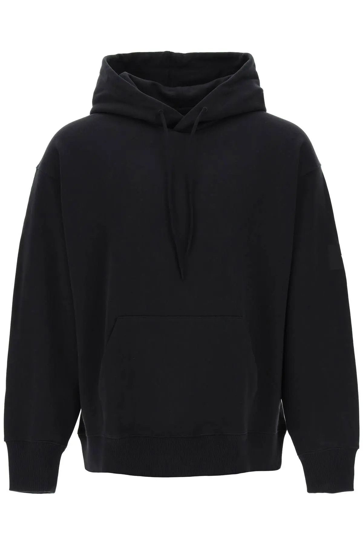 image of Y 3 O1S22I1N0224 Oversized Hoodie In Black, Men's (Size Small)