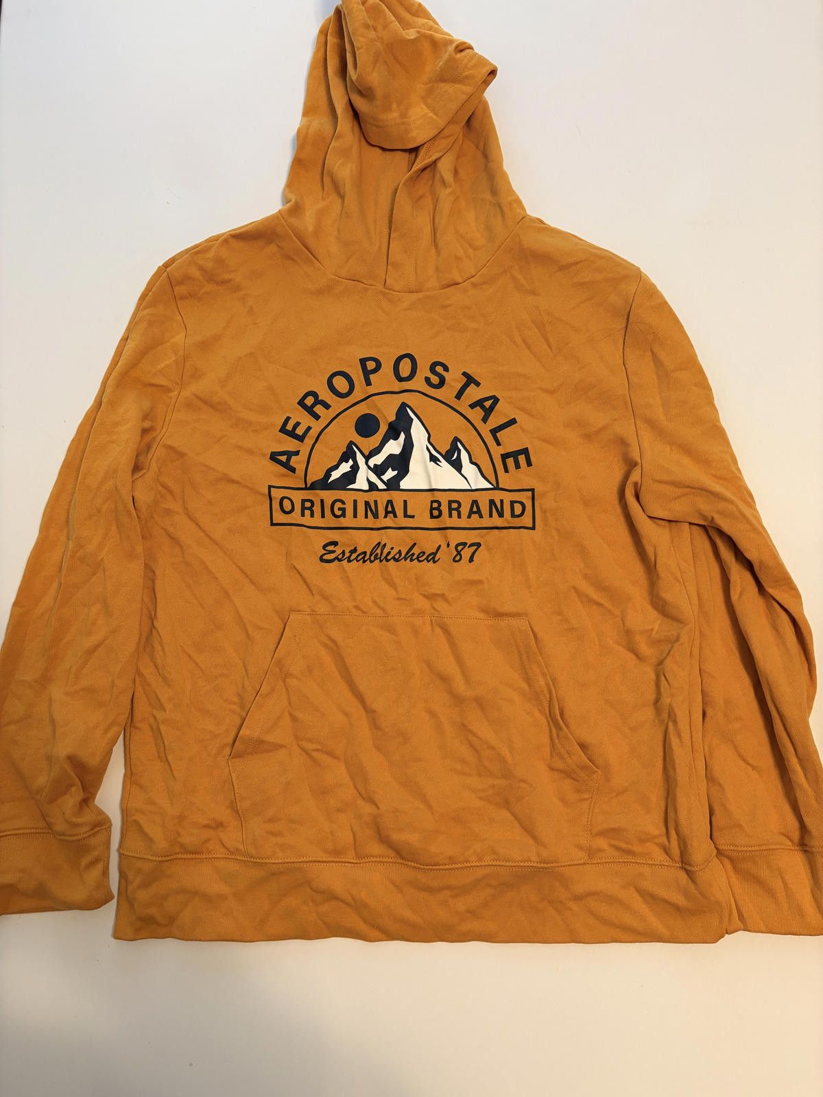 Aeropostale Aeropostale Men's Mustard Mountain Graphic Hoodie (Size XL) Size US XL / EU 56 / 4 - 1 Preview