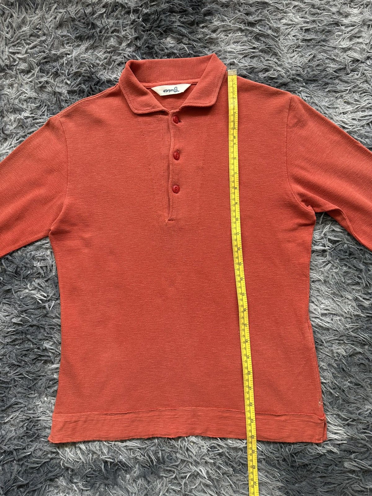 00’s 45RPM polo long sleeve