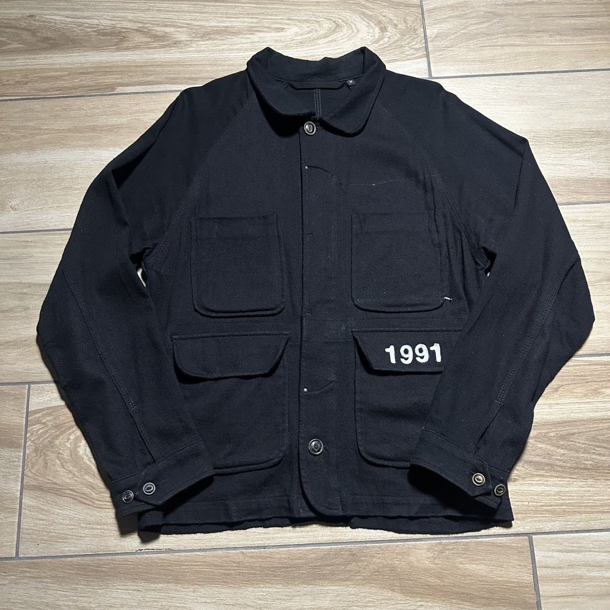 APOLIS GLOBAL CITIZEN Wool Chore Jacket USA Coat Heritage M