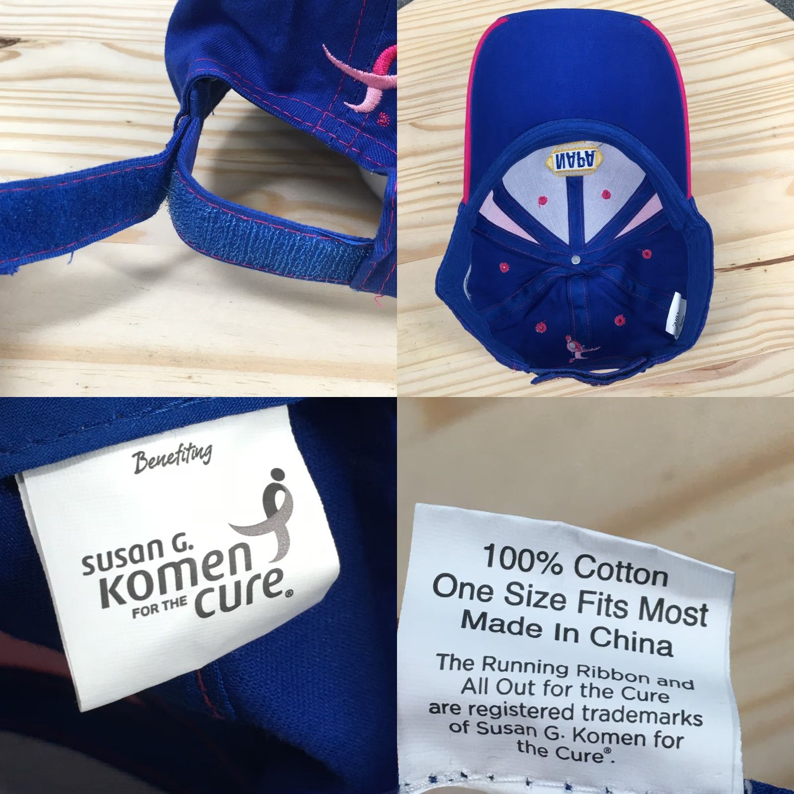 Vintage NAPA Racing Baseball Cap One Size Curved Brim Embroidered Blue Unisex Size ONE SIZE - 8 Thumbnail