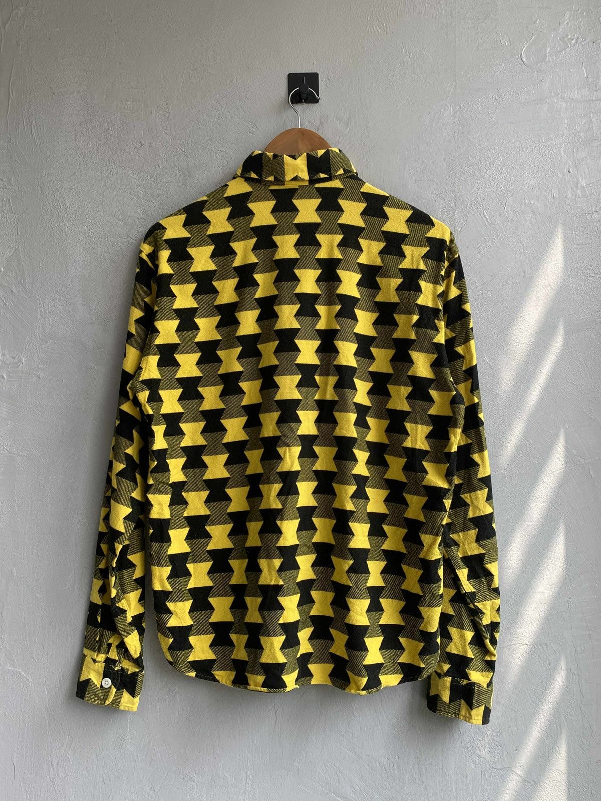 PHENOMENON Phenomenon Yellow-Black Geometric Shirt Size US L / EU 52-54 / 3 - 2 Thumbnail