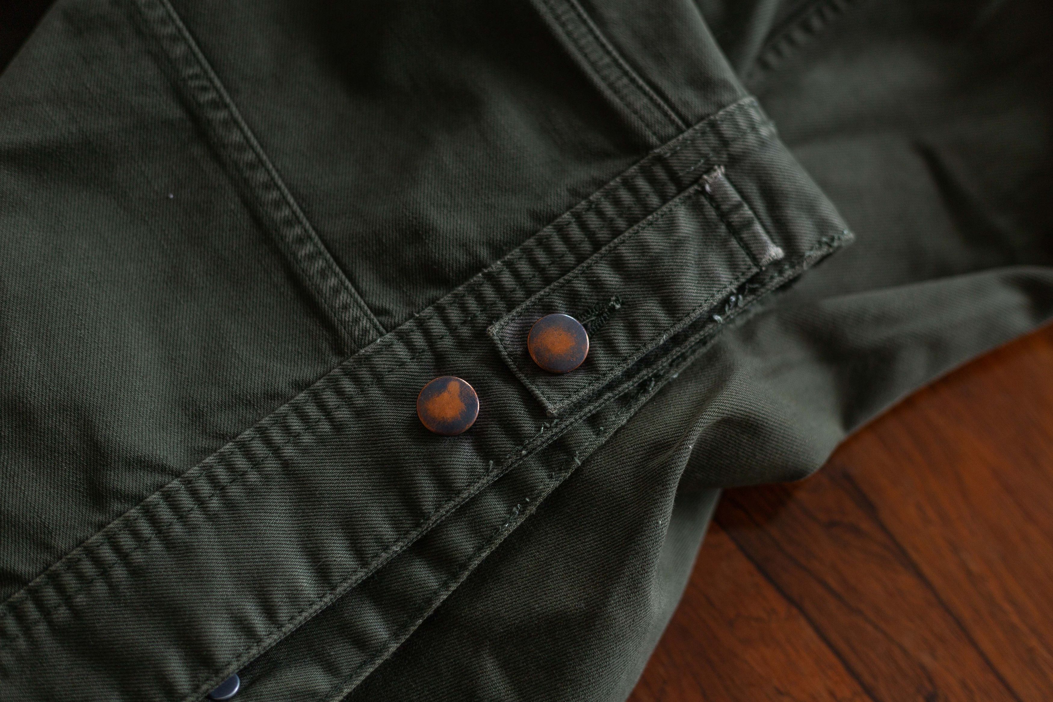 Other ATF Authentic Textile Fabrics Olive Trucker Jacket Size US L / EU 52-54 / 3 - 6 Thumbnail