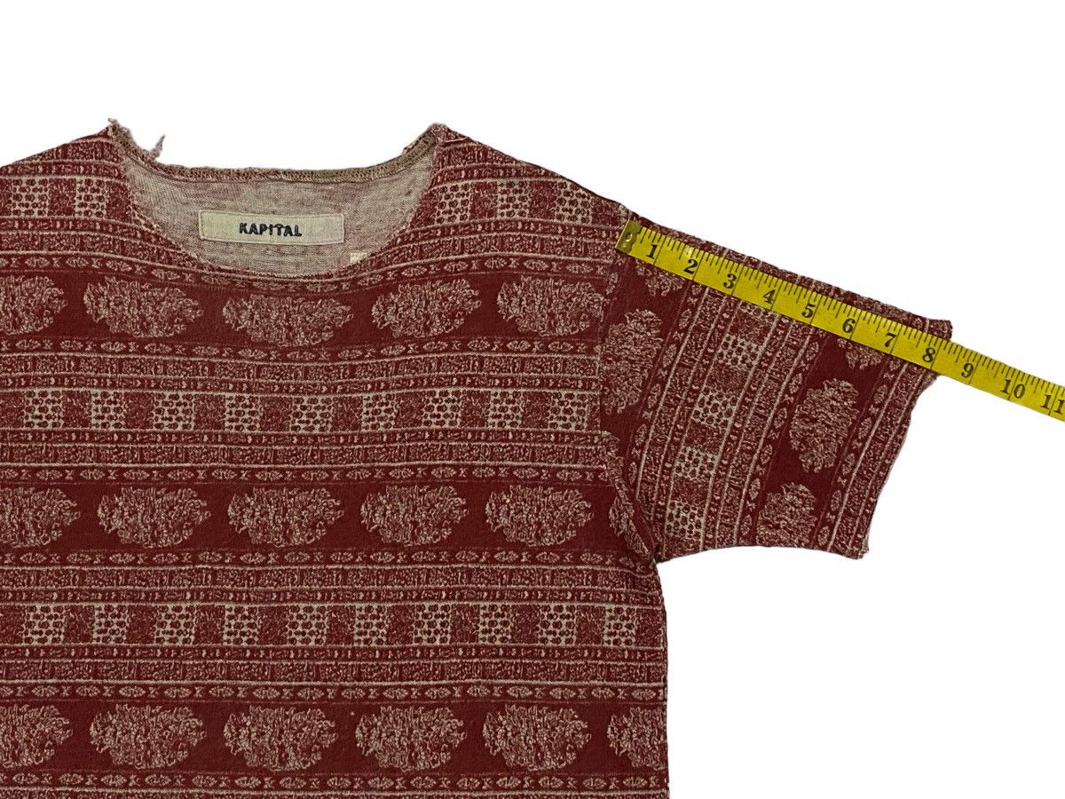 Kapital Kapital Kiro Hirata Linen T-Shirt Size US XS / EU 42 / 0 - 7 Thumbnail