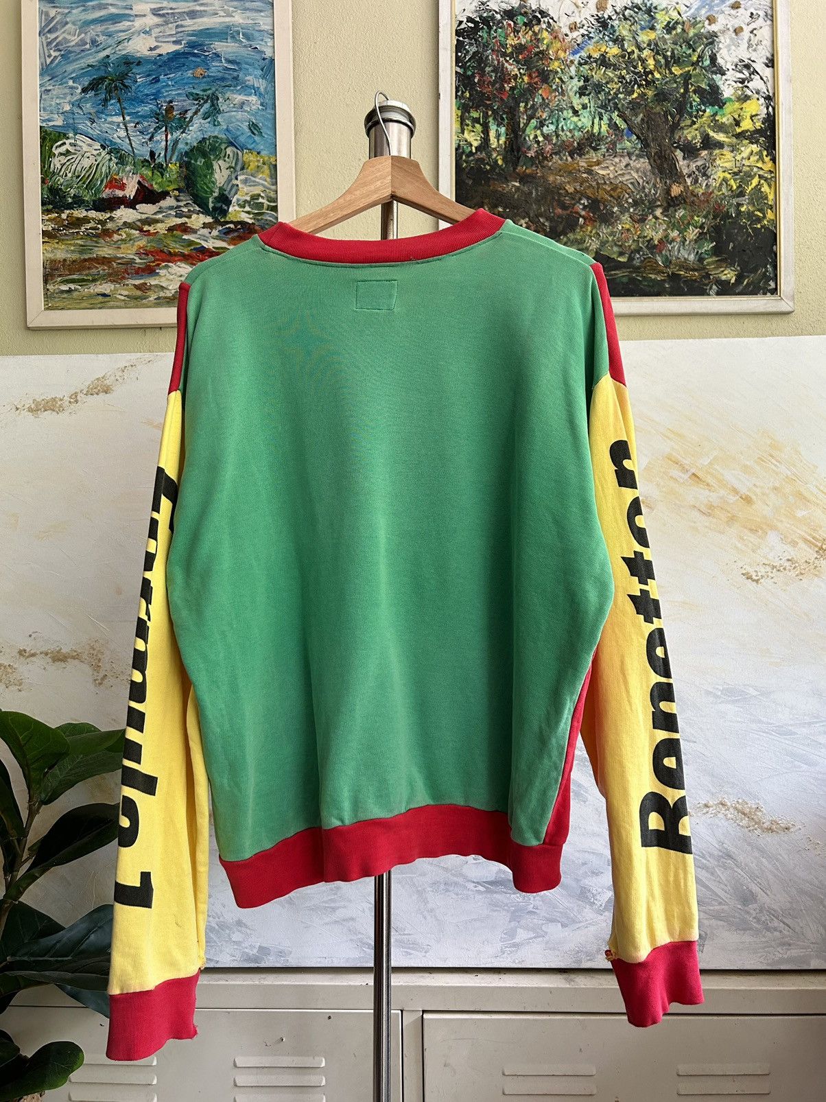 Benetton Vintage Benetton Formula 1 Racing Sweatshirt Size US L / EU 52-54 / 3 - 9 Thumbnail