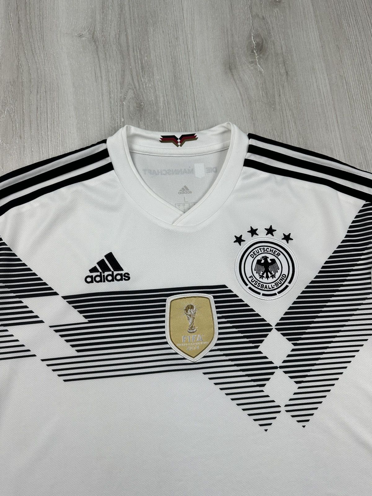 Adidas Adidas Germany 2018/19 Jersey Deutscher Fussball Bund Kit Size US L / EU 52-54 / 3 - 2 Thumbnail