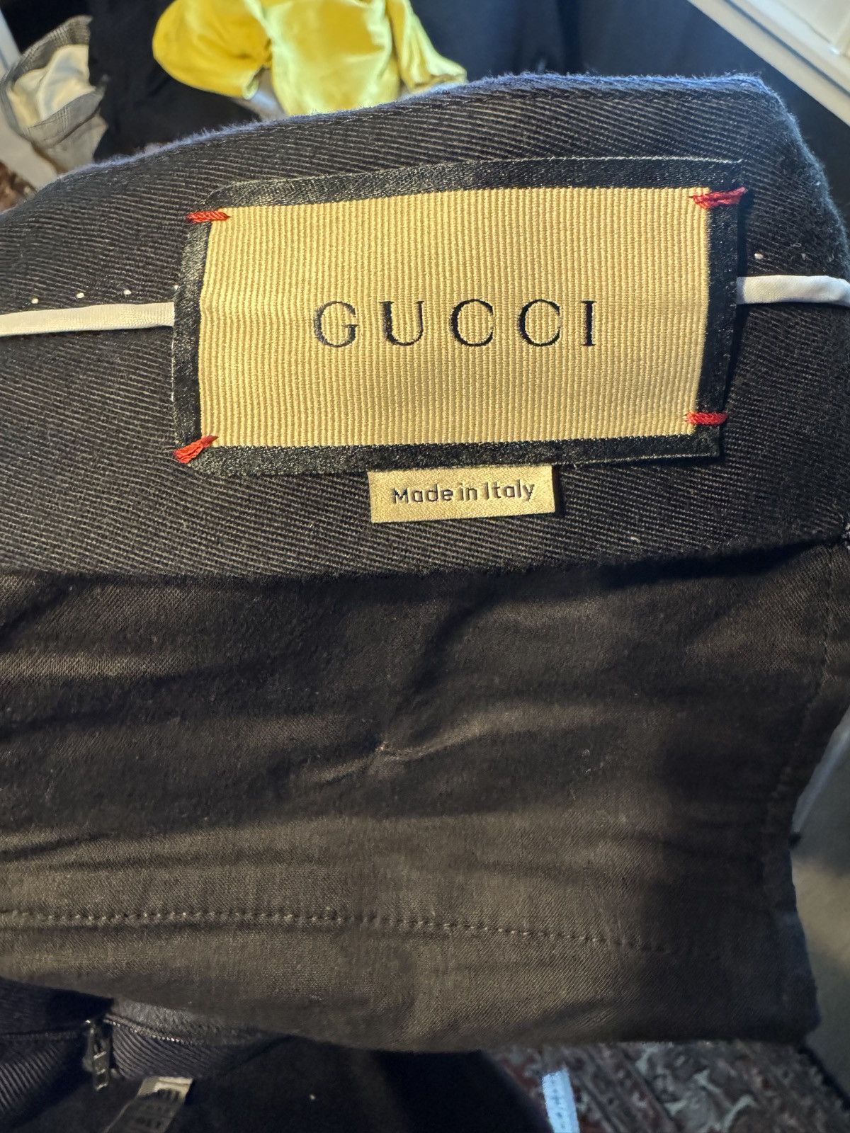 Gucci Gucci Garbardine Cotton Pnats Size US 34 / EU 50 - 4 Thumbnail