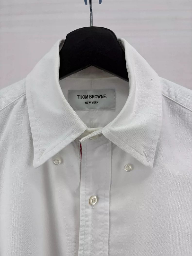 Thom Browne Thom Browne A pink striped shirt over the chest Size US XS / EU 42 / 0 - 3 Thumbnail