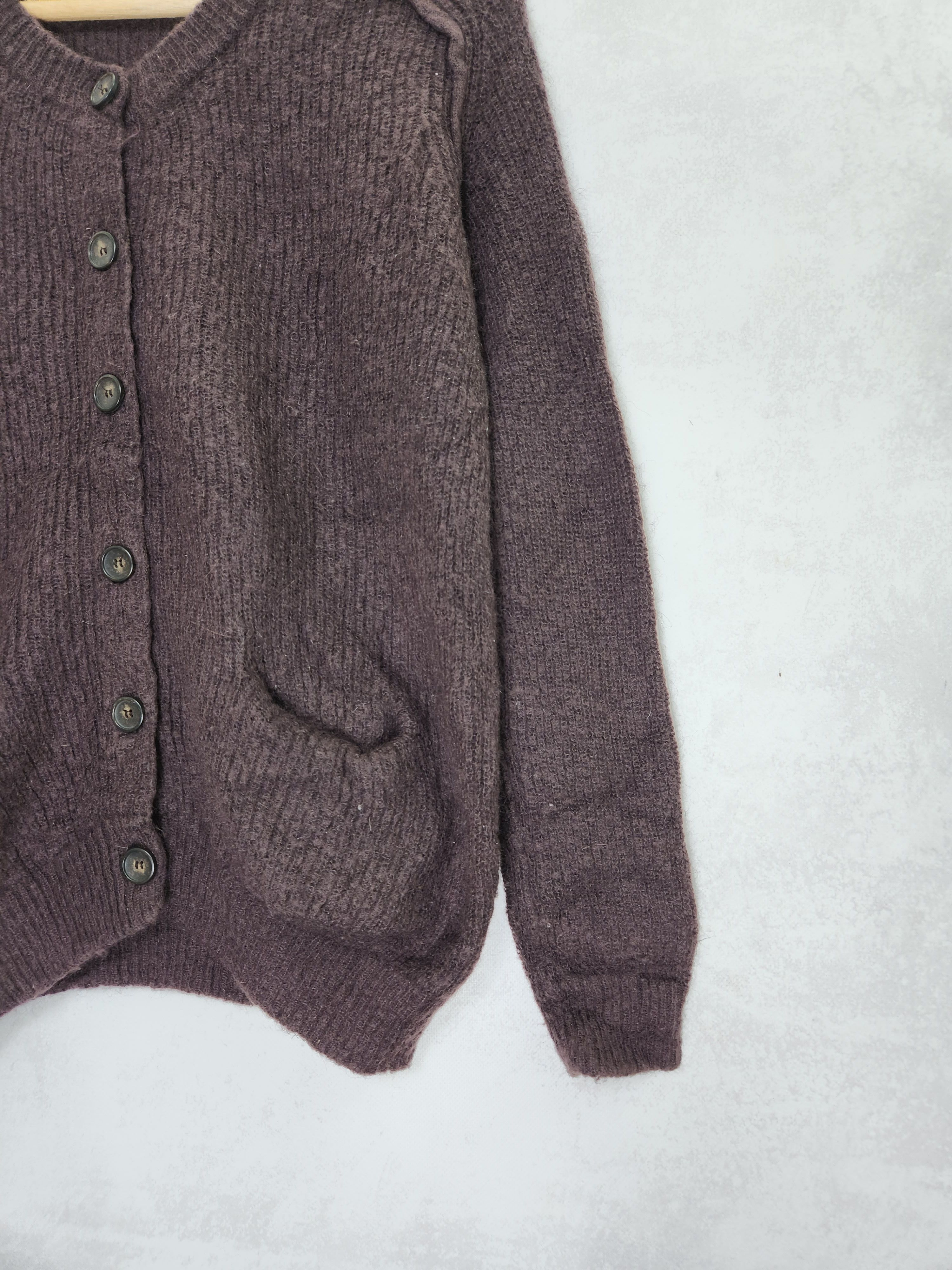 Acne Studios Acne BELL NEW AW/09 Knit Mohair Cardigan Wool Sweater Size XS / US 0-2 / IT 36-38 - 2 Thumbnail