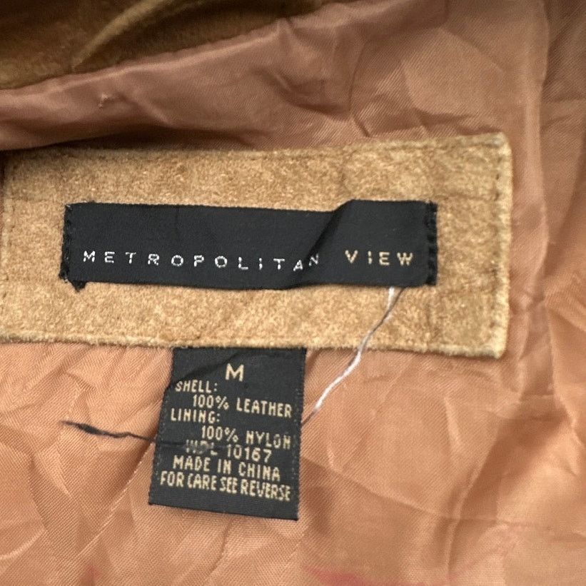 Metropolitan View Metropolitan View Suede Leather Jacket Medium Lined Size US M / EU 48-50 / 2 - 3 Thumbnail
