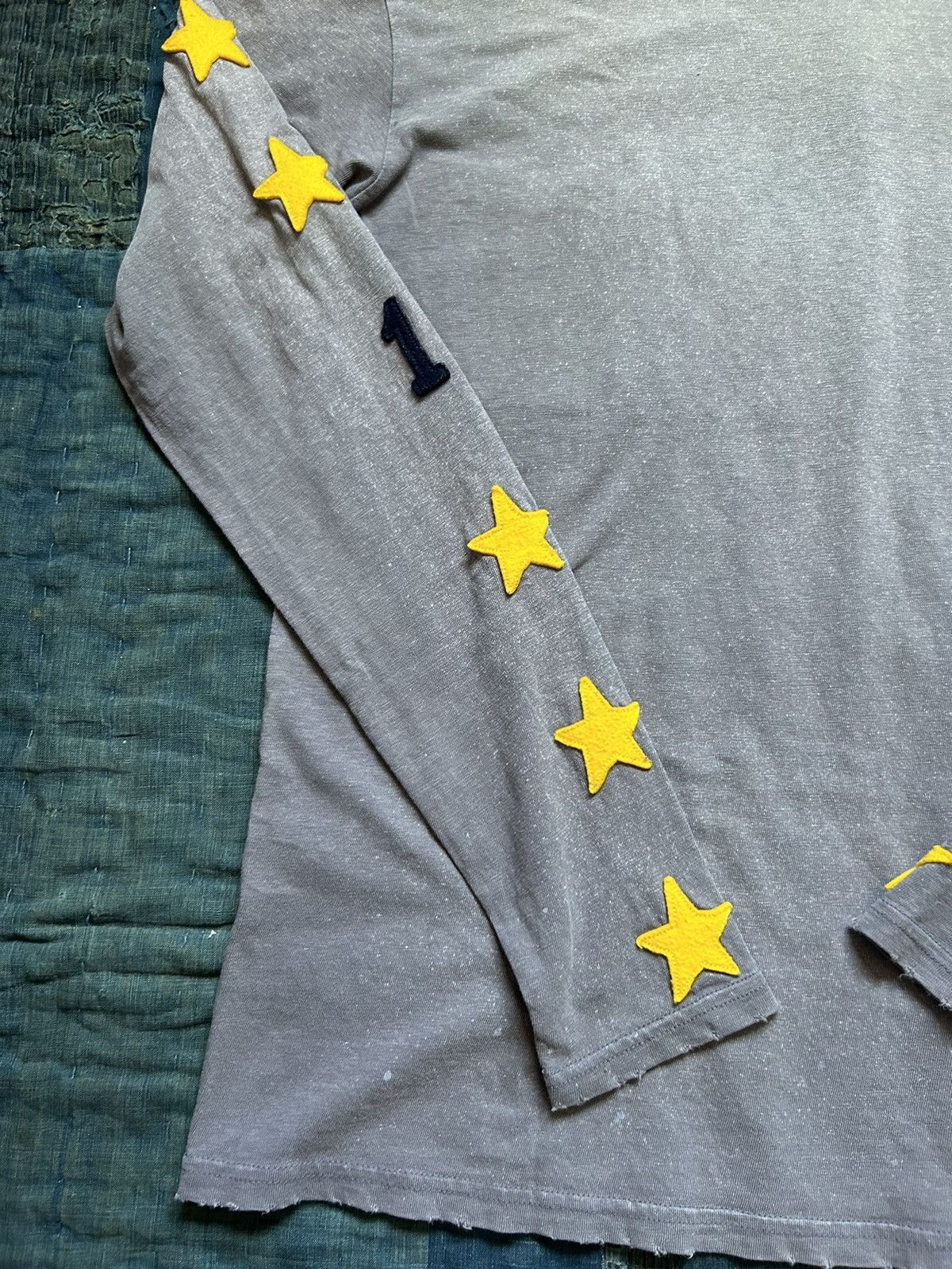 Kapital × Kapital Kountry Kapital damaged stars long sleeve t shirt kountry Size US L / EU 52-54 / 3 - 6 Thumbnail