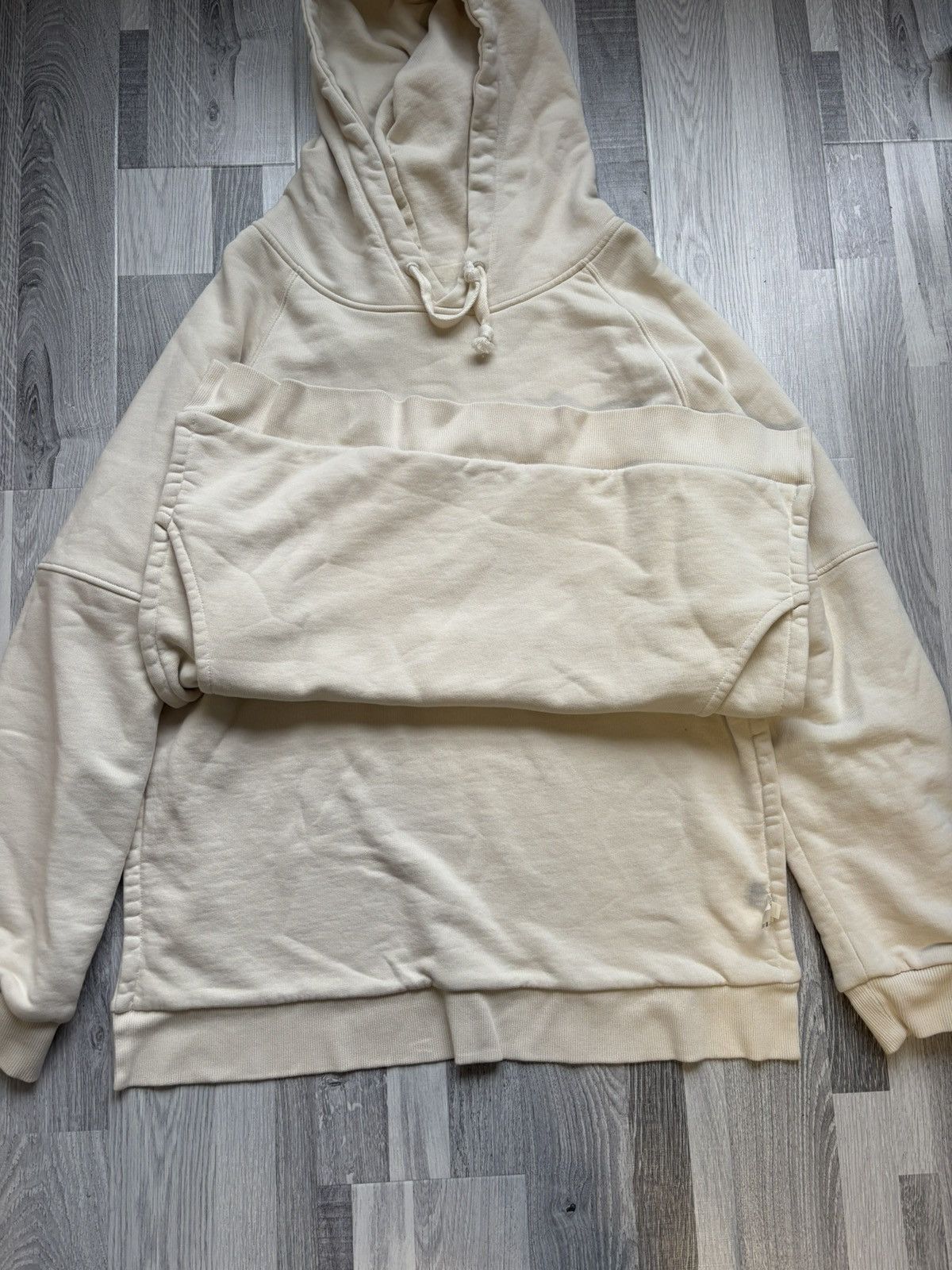 Birkenstock × Toogood Toogood x Birkenstock Forager Top Cream Hoodie Size US M / EU 48-50 / 2 - 7 Thumbnail
