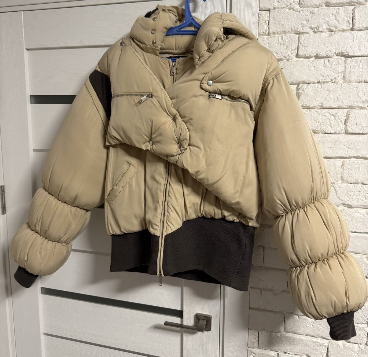 No Faith Studios NO FAITH STUDIOS “USED BEIGE” ASTRO FUR BOMBER