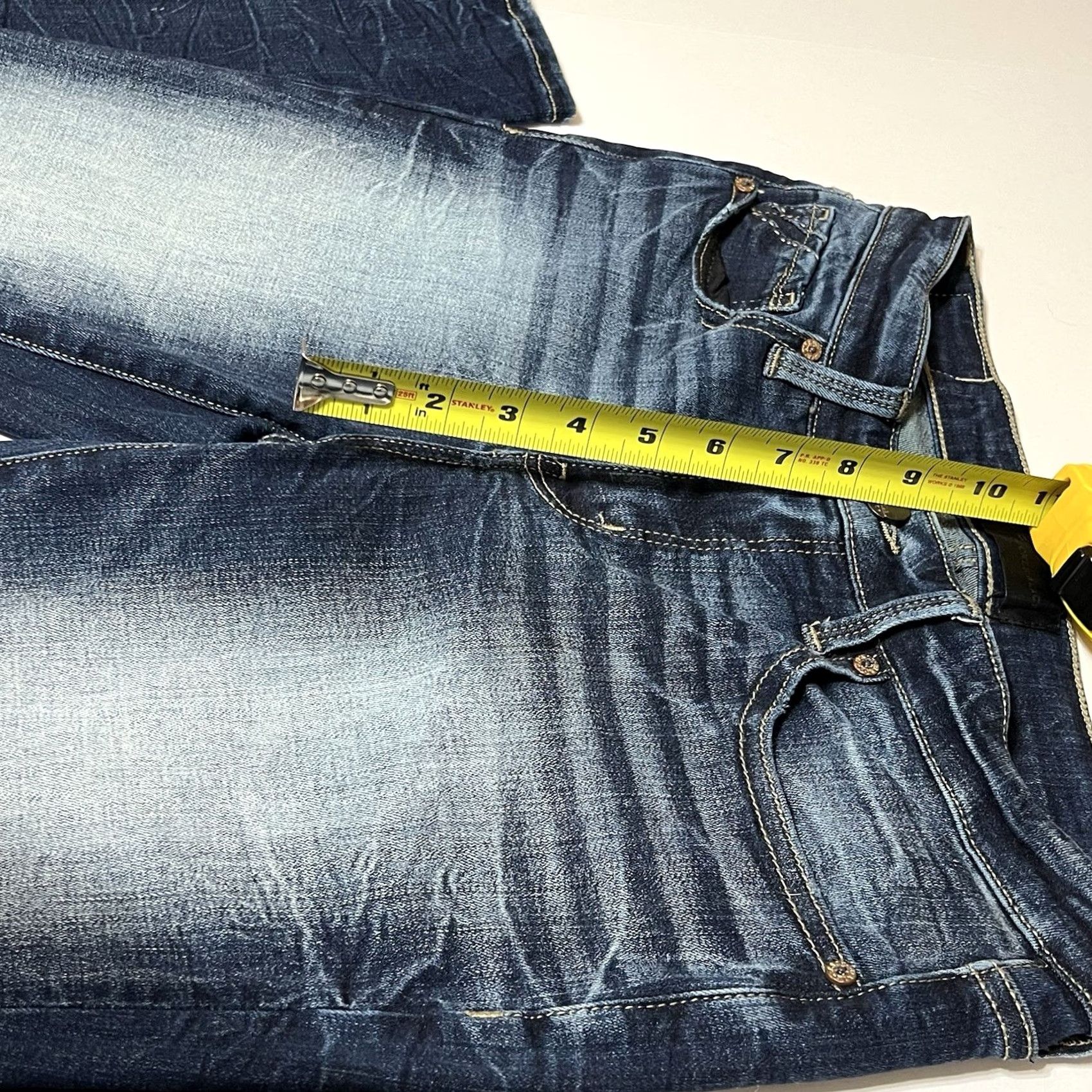 Buckle Black Buckle Black Jeans Womens Tag 28 Skinny Blue Stretch Whiskered 28x31 Denim Slim Mid Rise Pocket 5 Size 28" / US 6 / IT 42 - 4 Thumbnail
