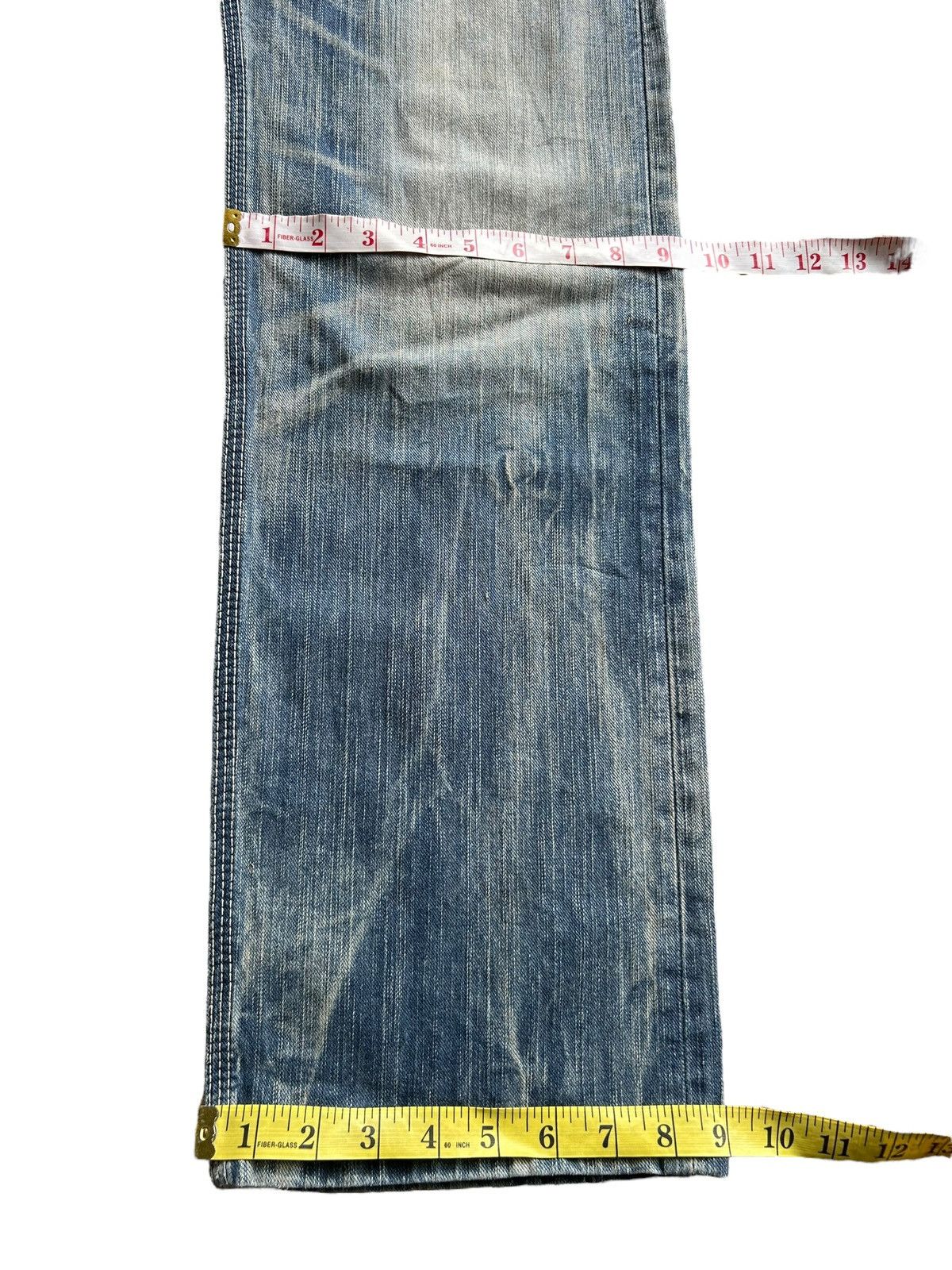 Japanese Brand × Kapital × Vintage Edwin Rusty Mudwash Distressed Japanese Denim Jeans Size US 31 - 14 Thumbnail