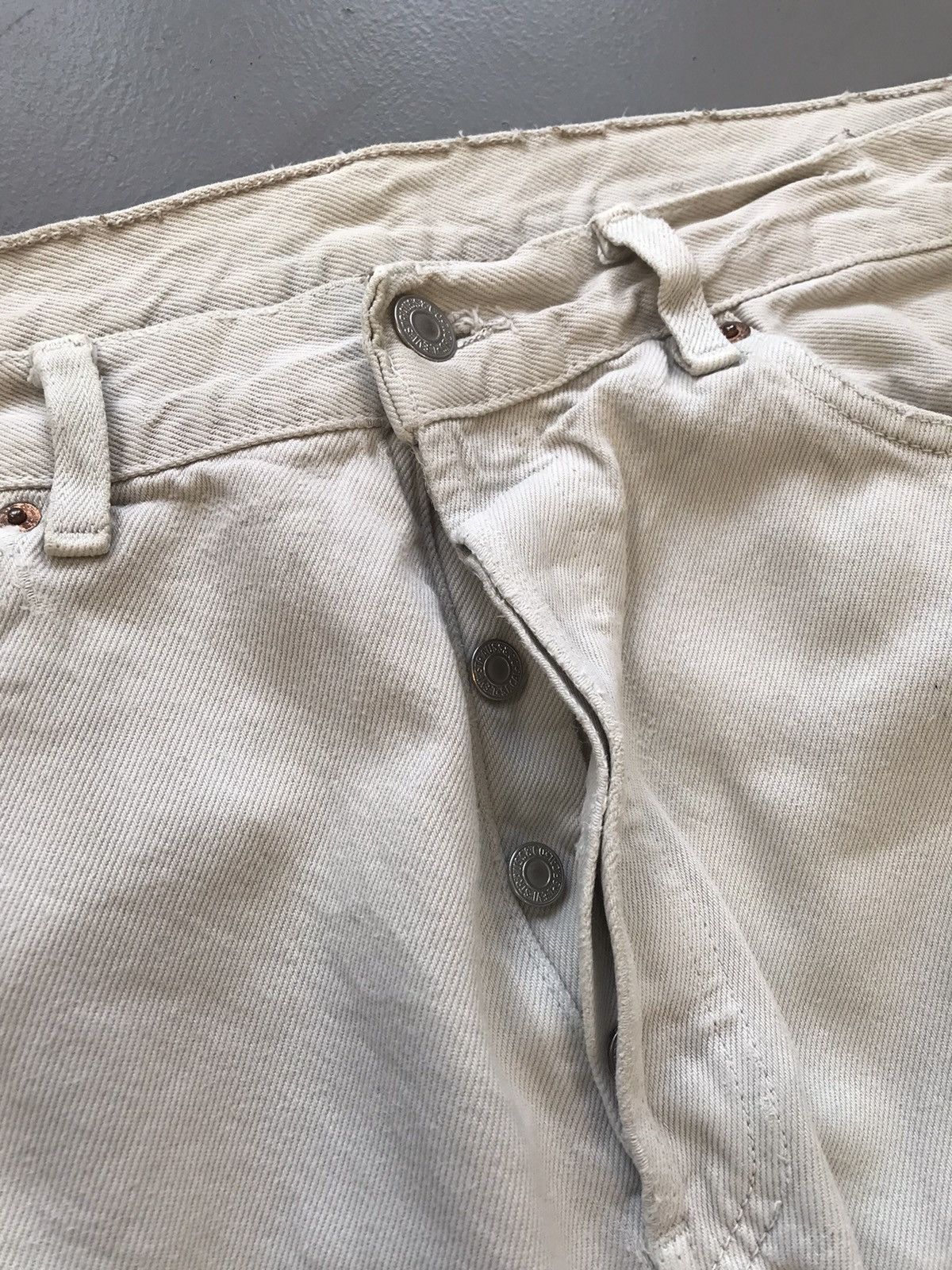 Levi's × Vintage Vintage Levi’s straight fit botten up denim Size US 32 / EU 48 - 6 Thumbnail