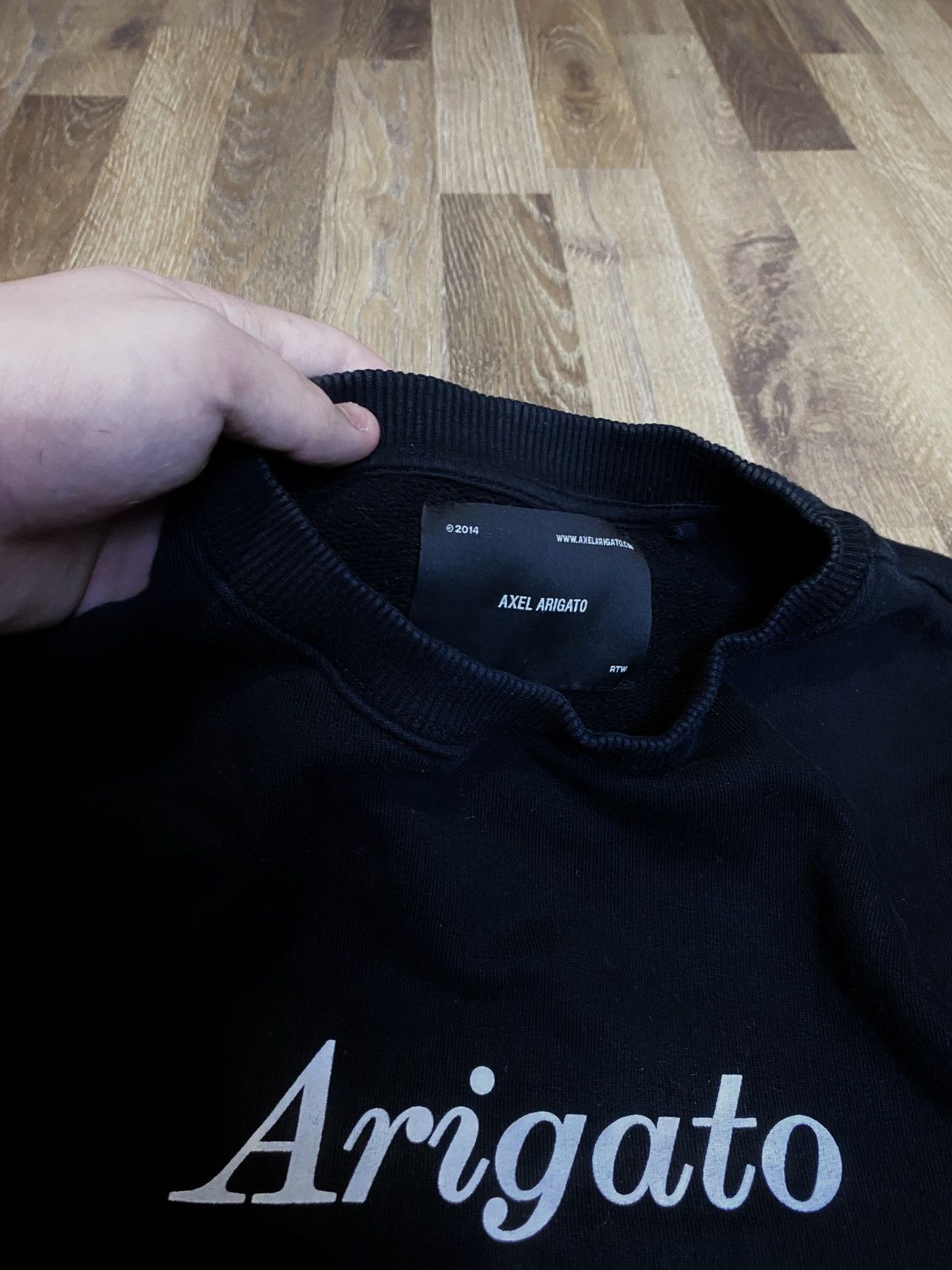 Axel Arigato × Designer Axel Arigato luxury designer center logo sweatshirt Size US XS / EU 42 / 0 - 3 Thumbnail