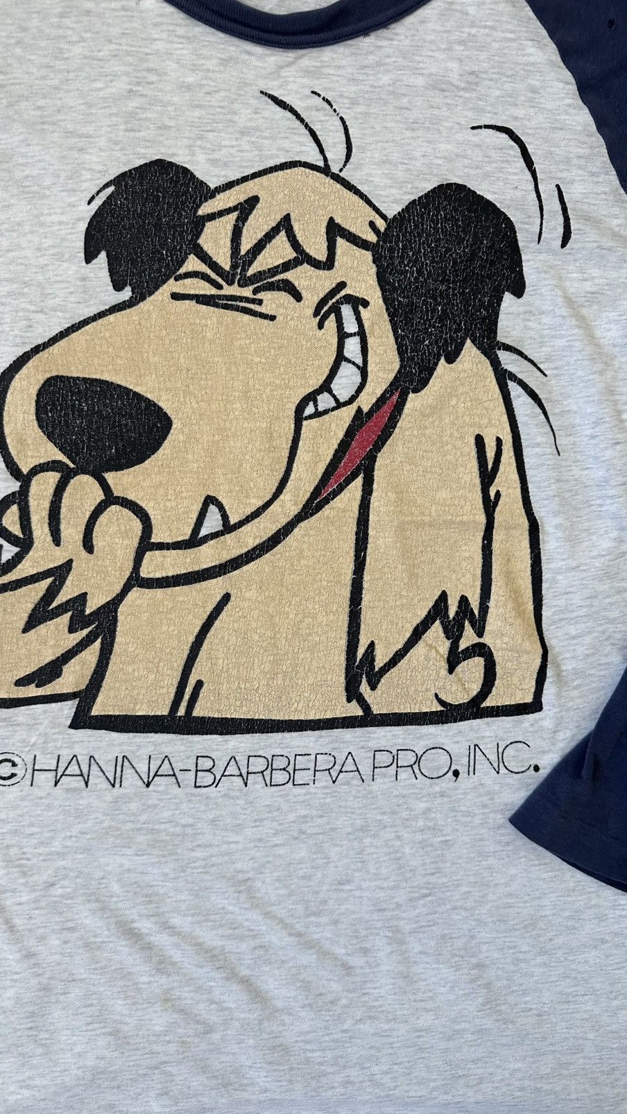 Vintage VINTAGE 90S WACKY RACE HANNA BARBERA DIATRESSED RAGLAN TEE Size US M / EU 48-50 / 2 - 2 Thumbnail
