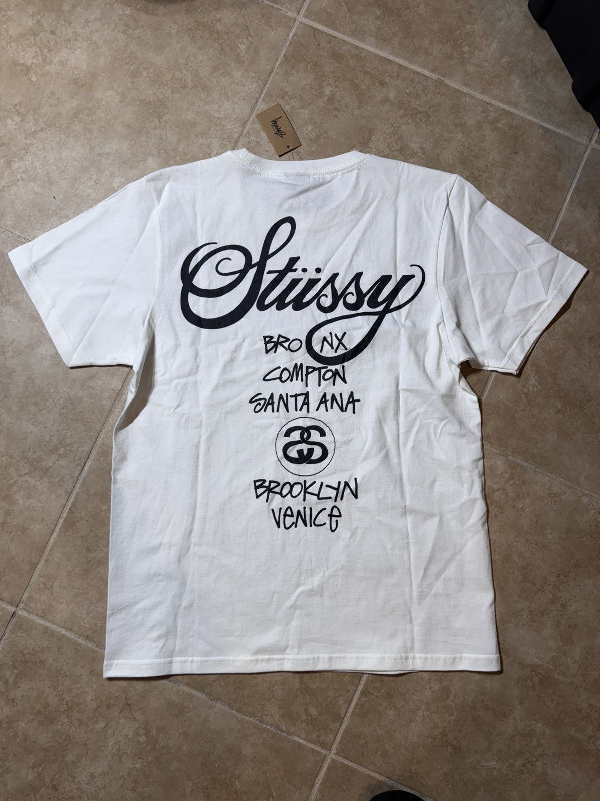 Stussy Stussy World Tour T-Shirt Size US S / EU 44-46 / 1 - 3 Thumbnail