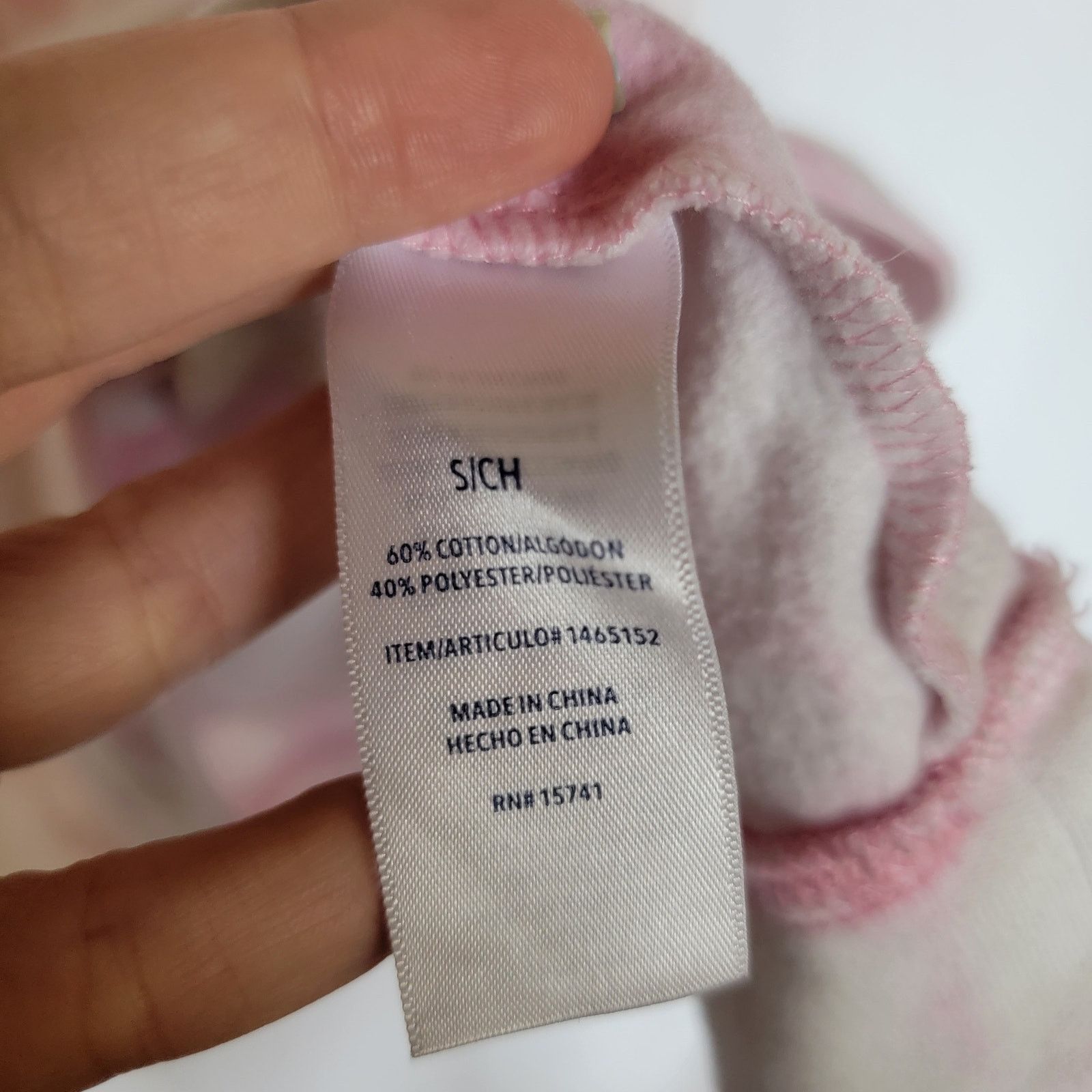 Splendid Splendid Pink Tie Dye Crewneck Sweatshirt Size Small Size S / US 4 / IT 40 - 6 Thumbnail
