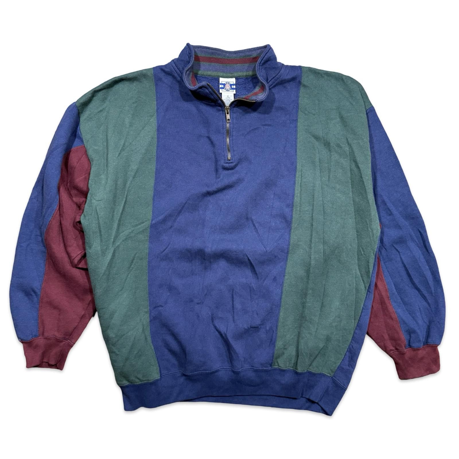 トップス 90s prospirit half zip fleece hoodie Vintage 90s Pro Spirit Half Zip Pullover Jacket | eBay