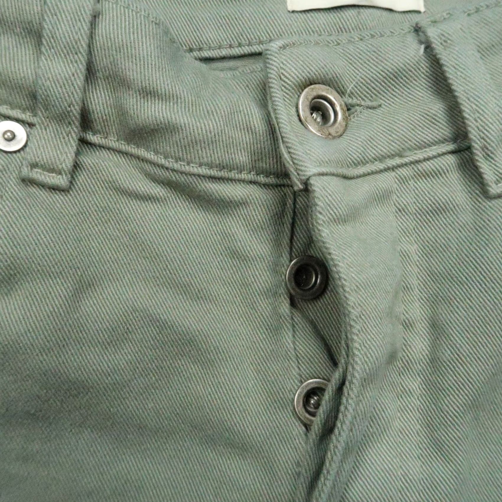 Suitsupply Suitsupply Jeans Mens 28x30 Green 5-Pocket Denim Button Fly Stretch Italy Regular Capable Size US 28 / EU 44 - 4 Thumbnail