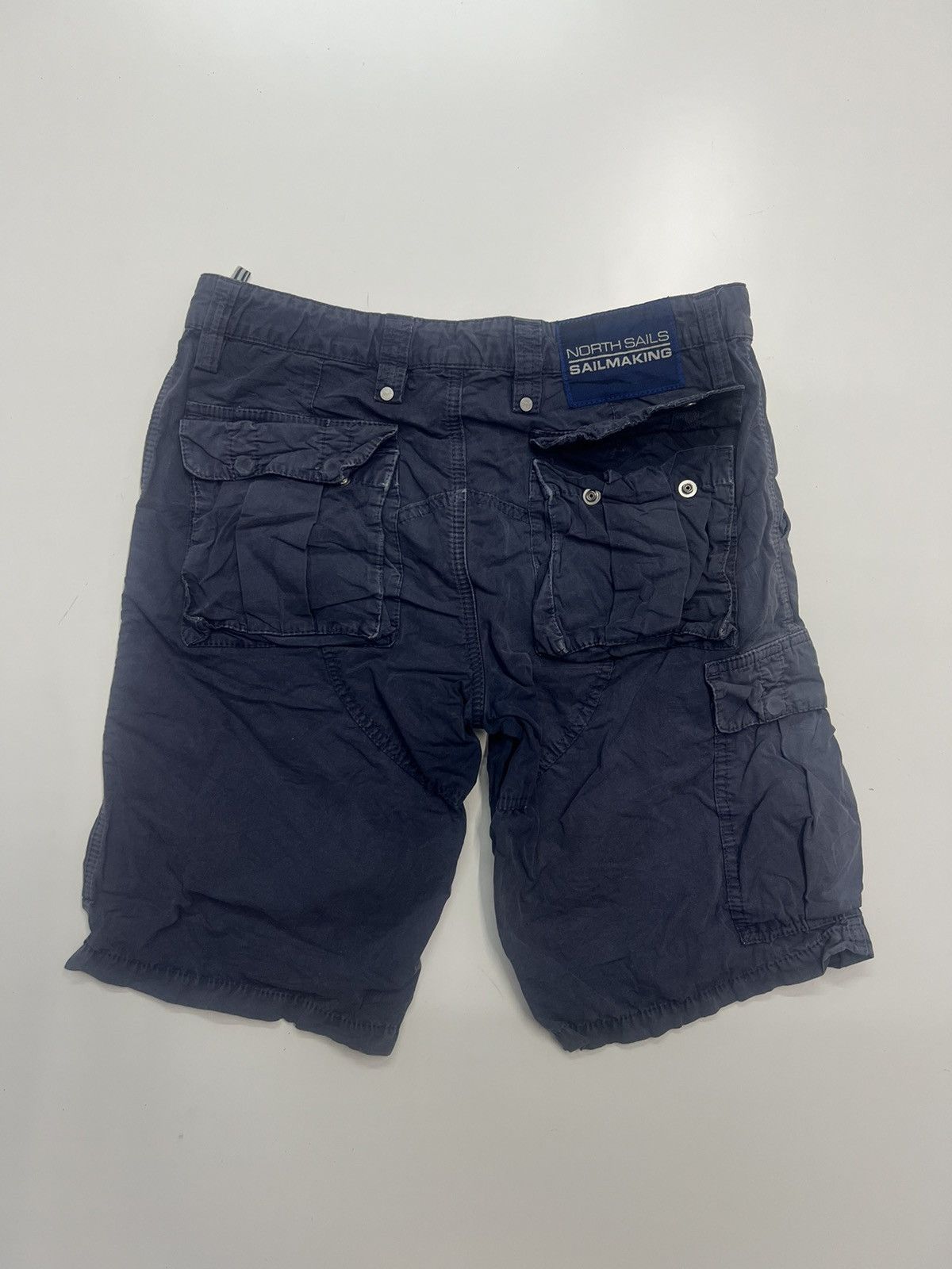 Vintage North Sails Short Cargo Pants Size 32 Size US 32 / EU 48 - 4 Thumbnail