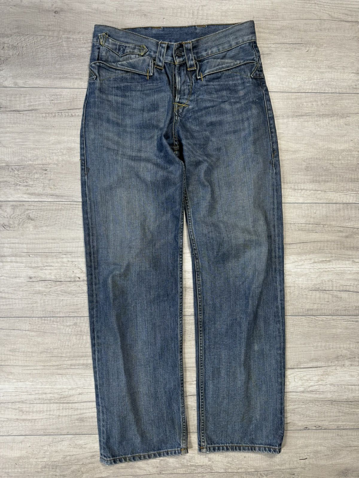 Levi's Levi's Engineered Jeans - Navy Blue Denim Vintage Rare Size US 29 - 2 Thumbnail