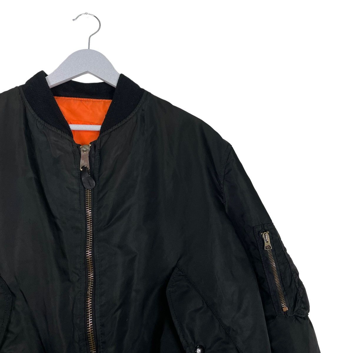 Alpha Industries 💥ALPHA INDUSTRIES MA1 RIOT BOMBER JACKET Size US L / EU 52-54 / 3 - 5 Thumbnail