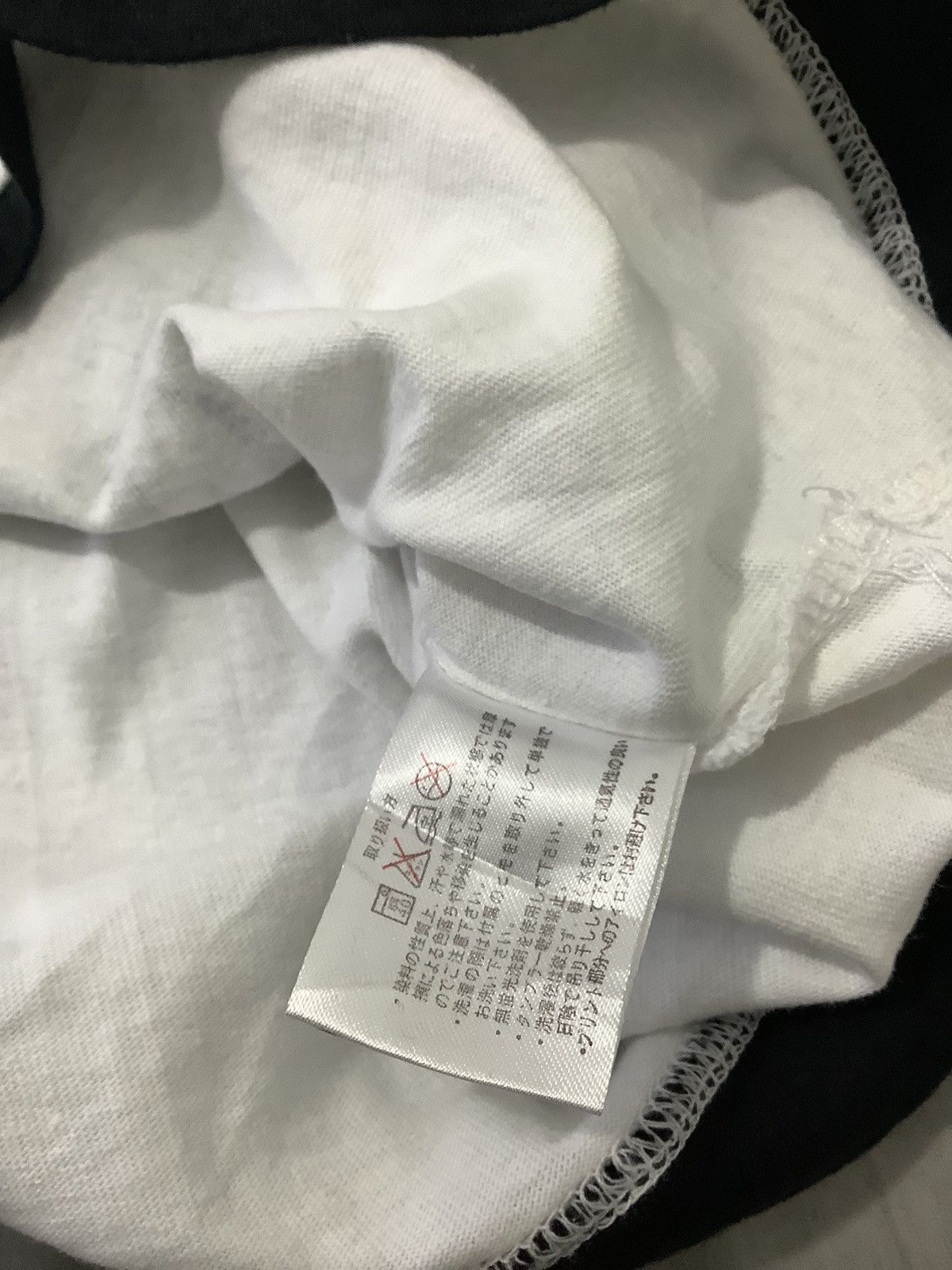 If Six Was Nine × In The Attic × Le Grande Bleu (L.G.B.) Y2K Beaumere Double Layer Poem Gothic Tee Size US L / EU 52-54 / 3 - 5 Thumbnail